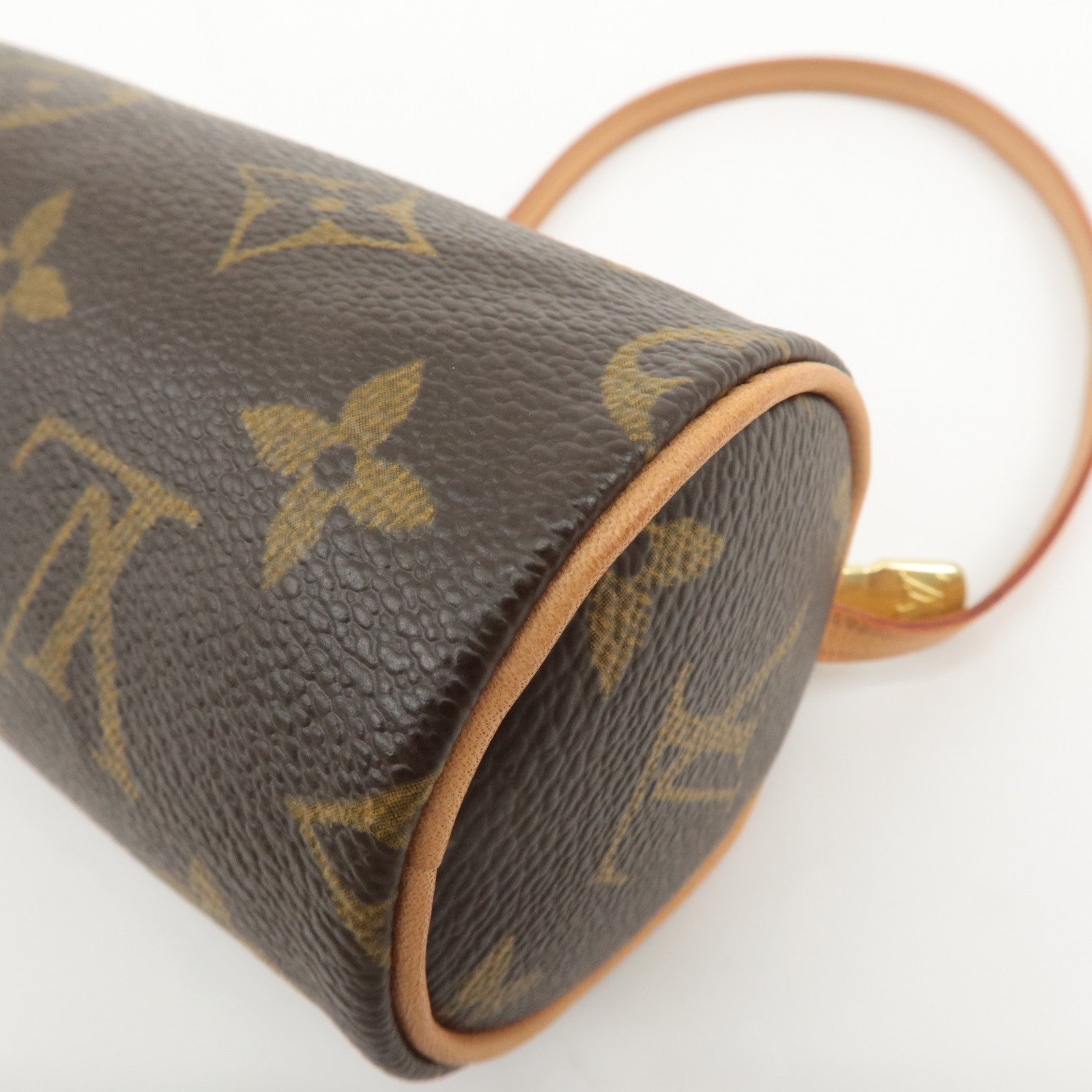 Louis Vuitton Monogram Mini Pouch for Papillon Bag Brown