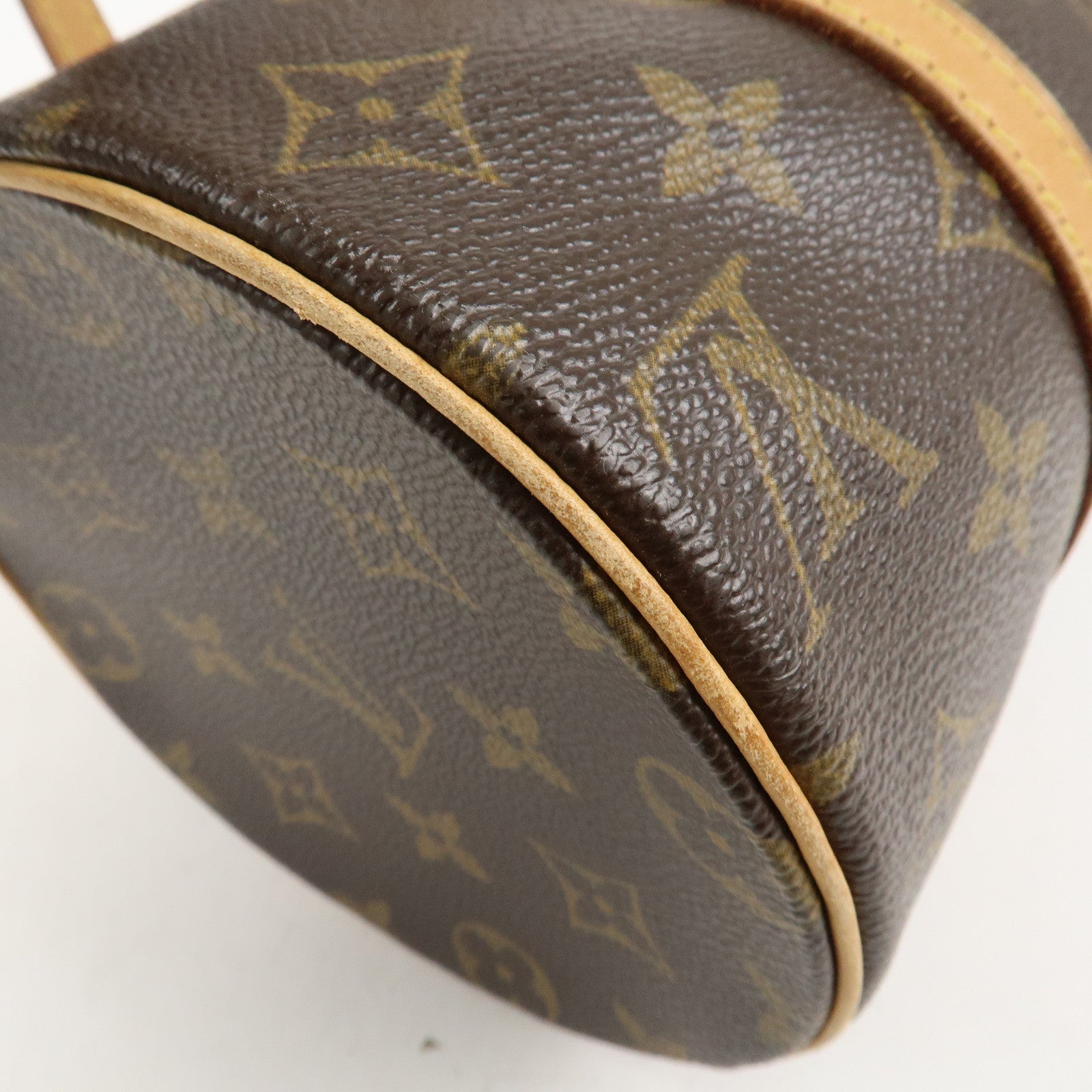 Louis Vuitton Monogram Papillon 26 Hand Bag Brown M51386