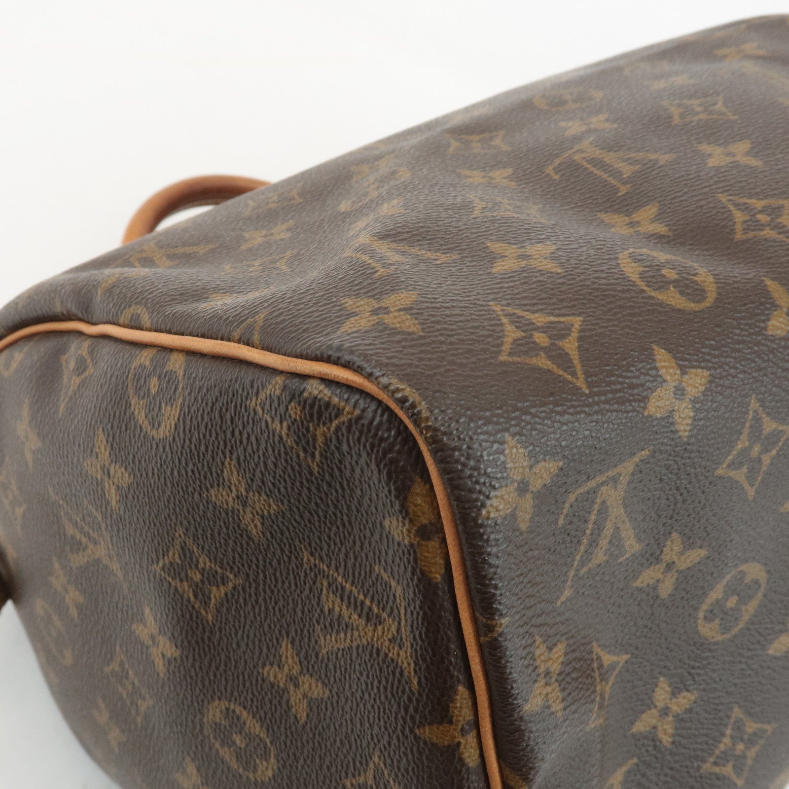 Louis Vuitton Monogram Speedy 30 Hand Bag Boston Bag M41108 Used