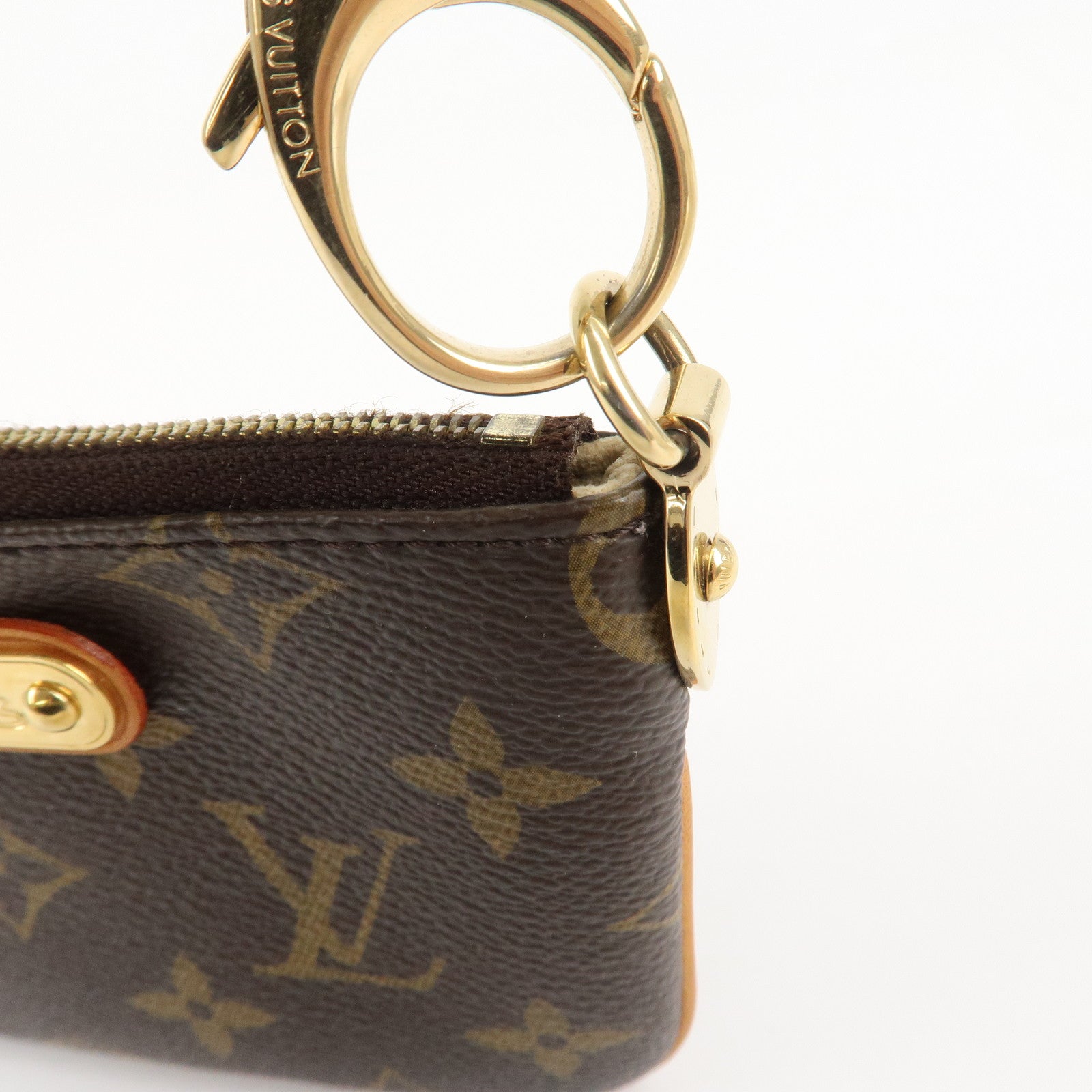Louis Vuitton Monogram Pochette Milla PM Mini Pouch M60095 Used