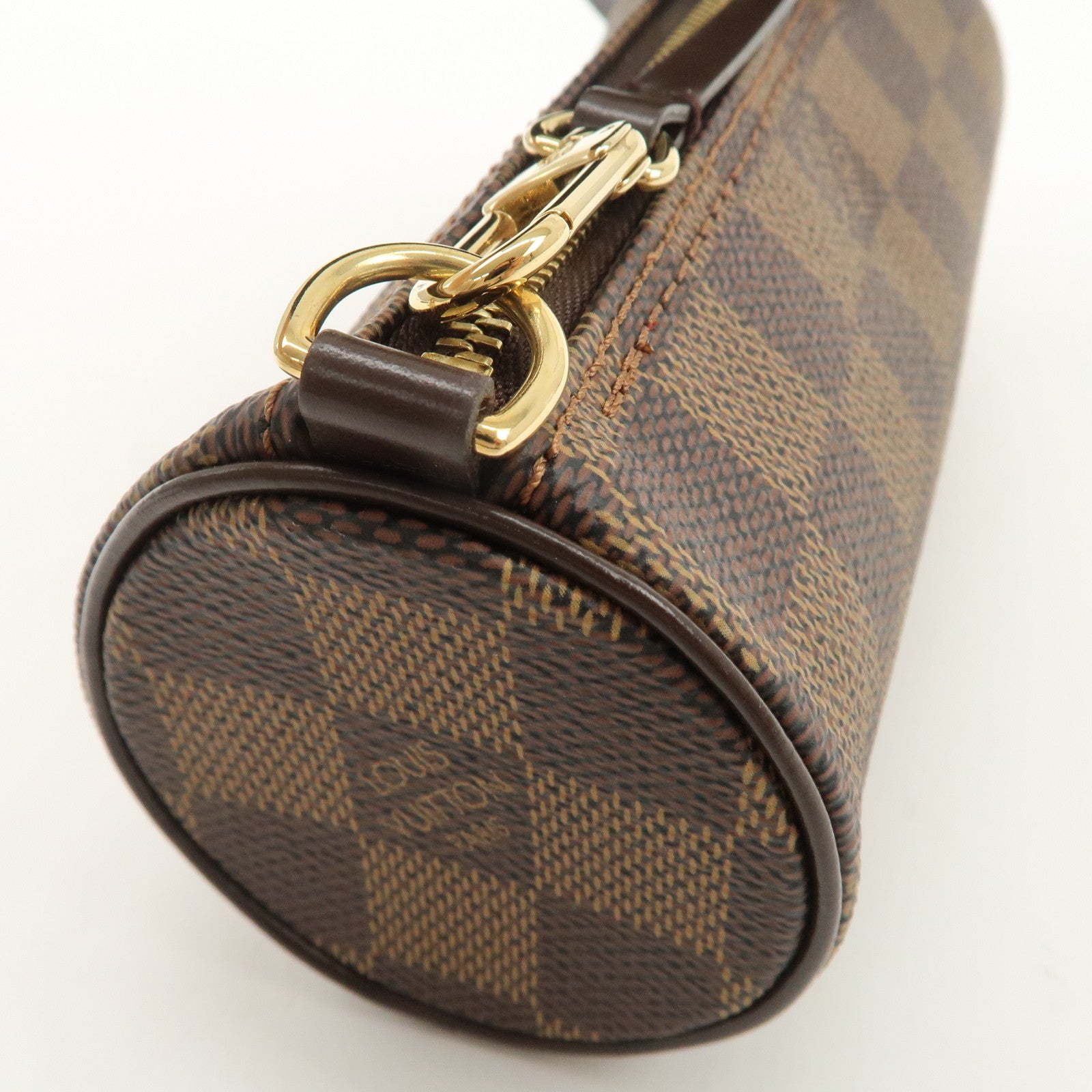 Louis Vuitton Damier Mini Pouch for Papillon Bag Damier Ebene Used
