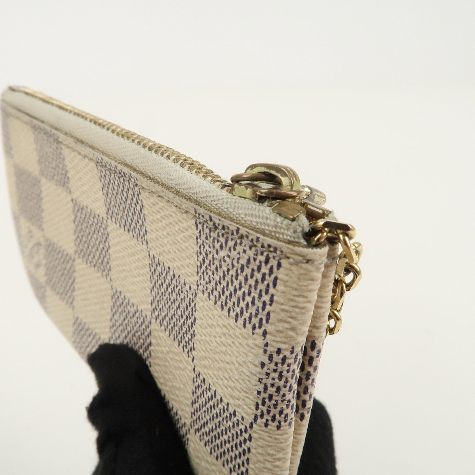 Louis Vuitton Damier Azur Pochette Cles Coin Case N62659