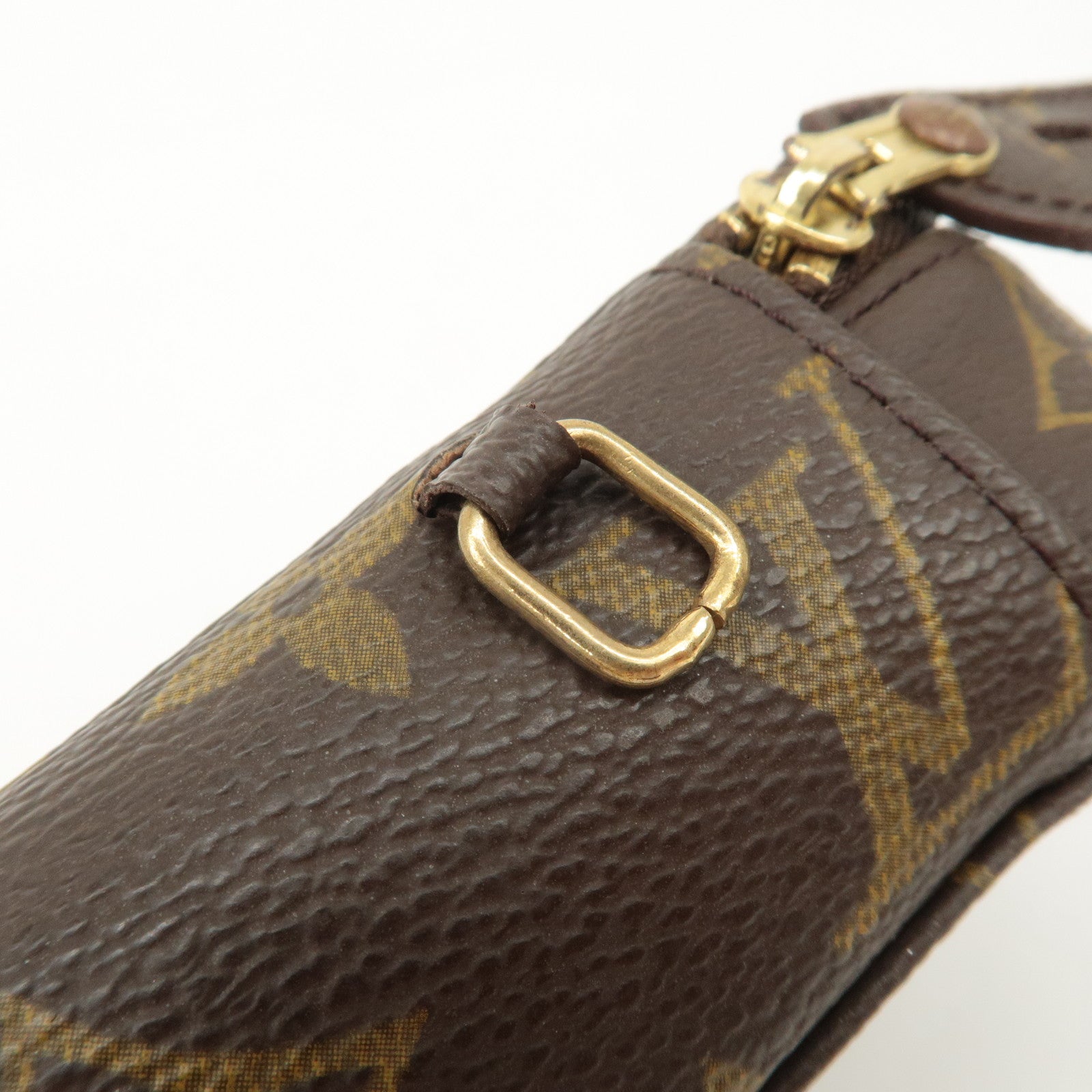 Louis Vuitton Monogram Posh Monte Carlo Pouch Brown M47352