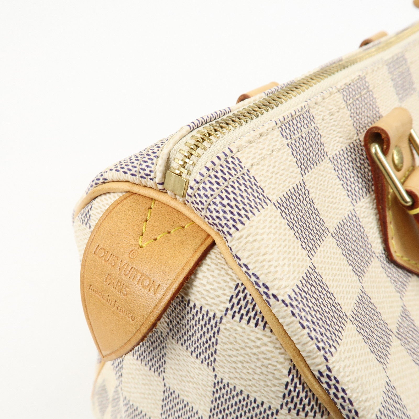 Louis Vuitton Damier Azur Speedy 25 Boston Bag Hand Bag N41534