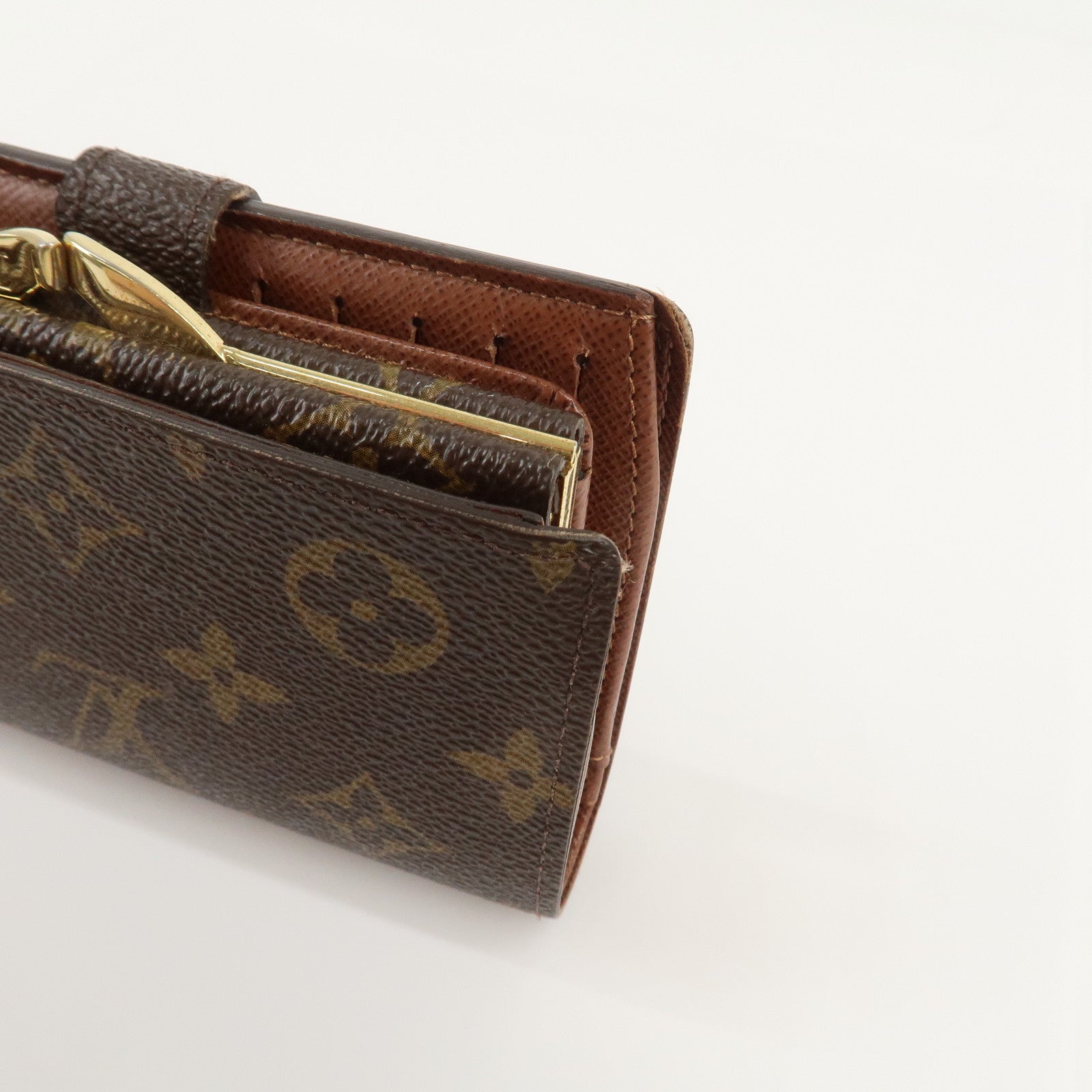 Louis Vuitton Monogram Portefeuille Viennois Wallet M61674 Used