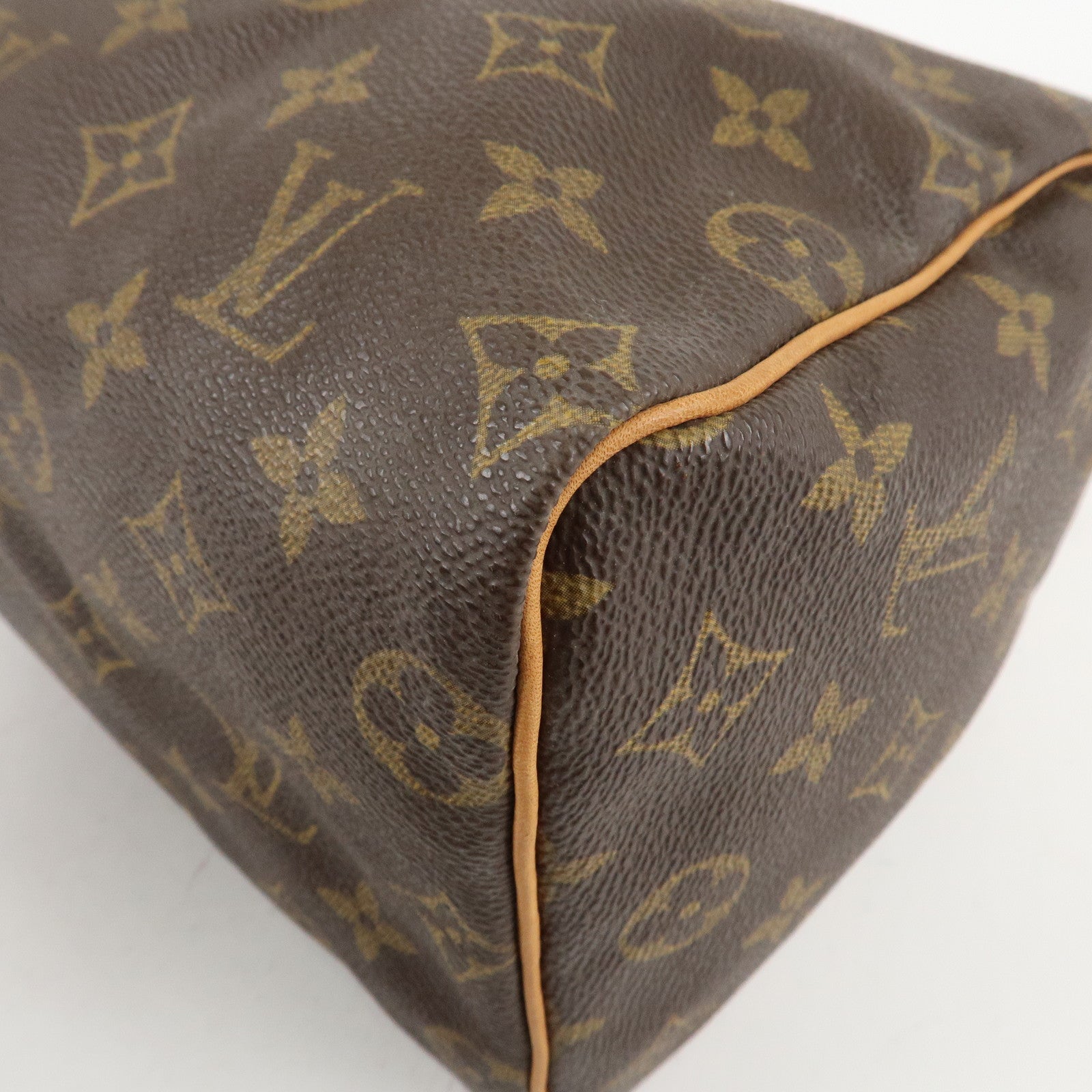 Louis Vuitton Monogram Speedy 25 Hand Bag Boston Bag M41528