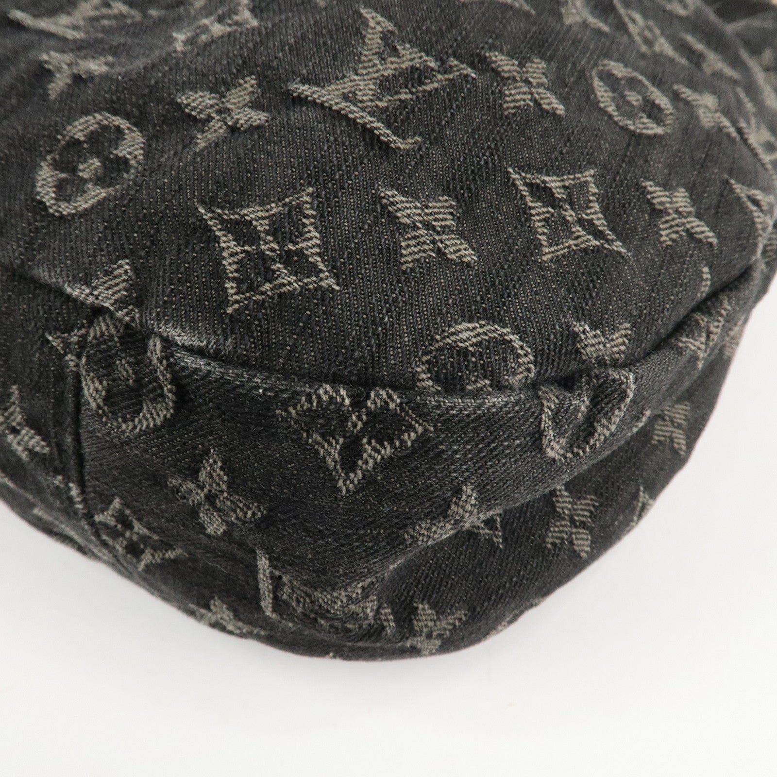 Louis Vuitton Monogram Denim Daily PM Shoulder Bag Noir M40494