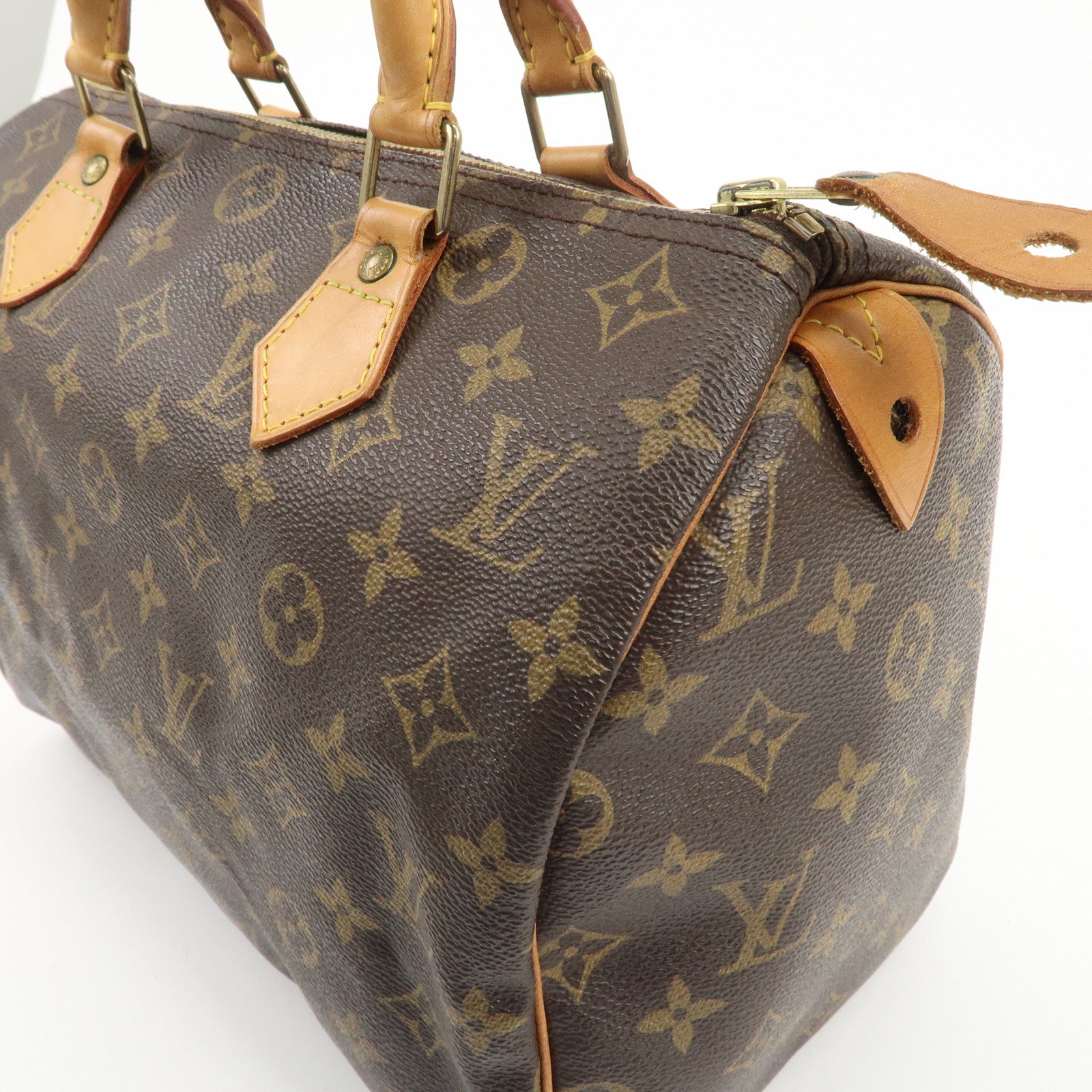 Louis Vuitton Monogram Speedy 30 Hand Bag Boston Bag M41526