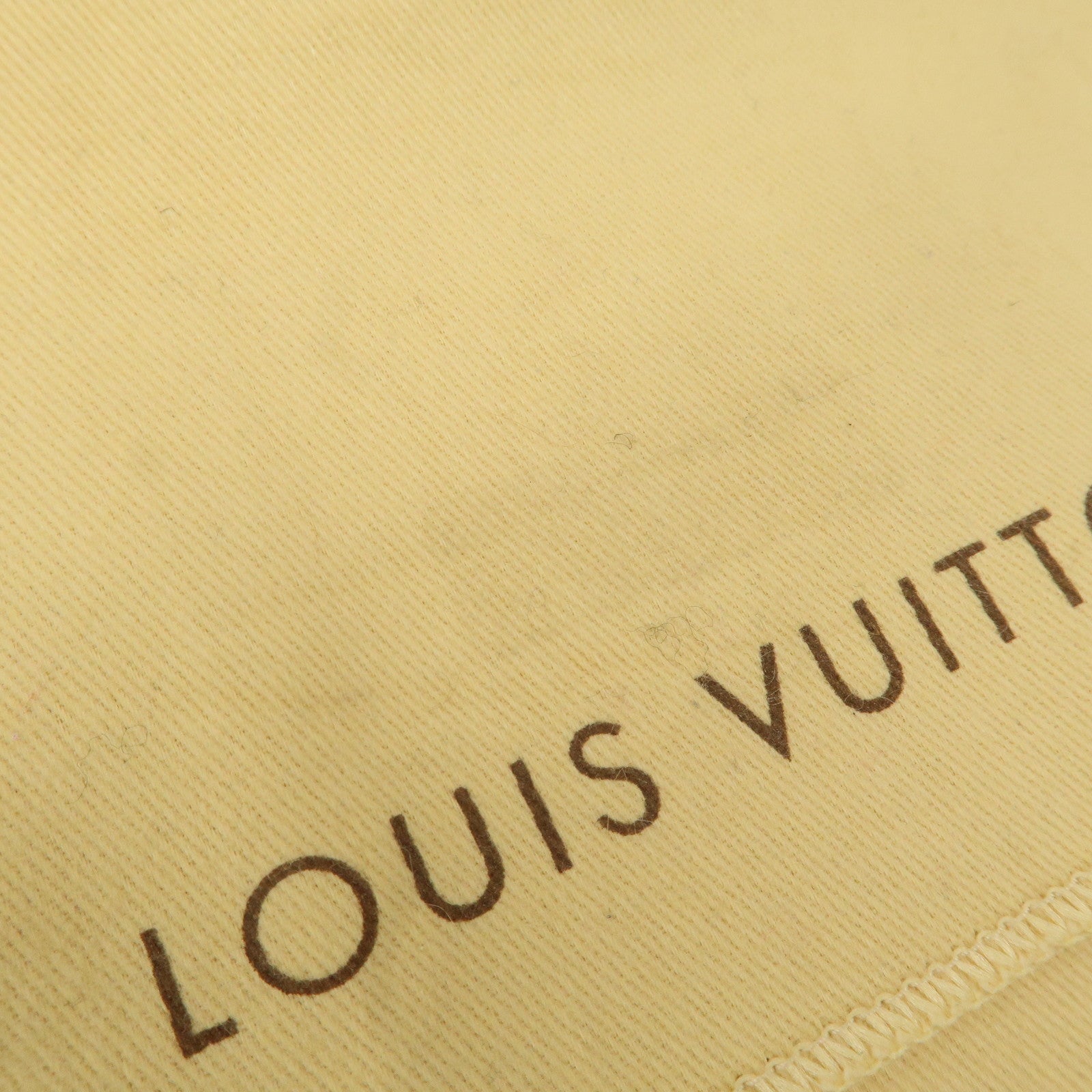 Louis Vuitton Set of 15 Dust Bag Storage Bag Beige Used