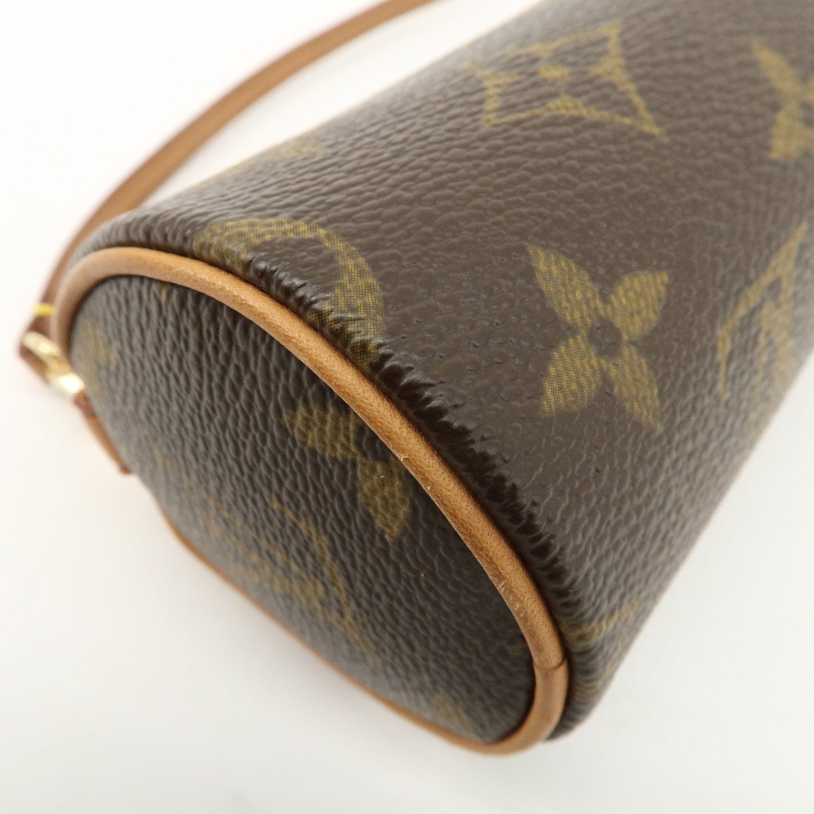 Louis Vuitton Monogram Pouch for Papillon Bag Hand Bag Brown Used