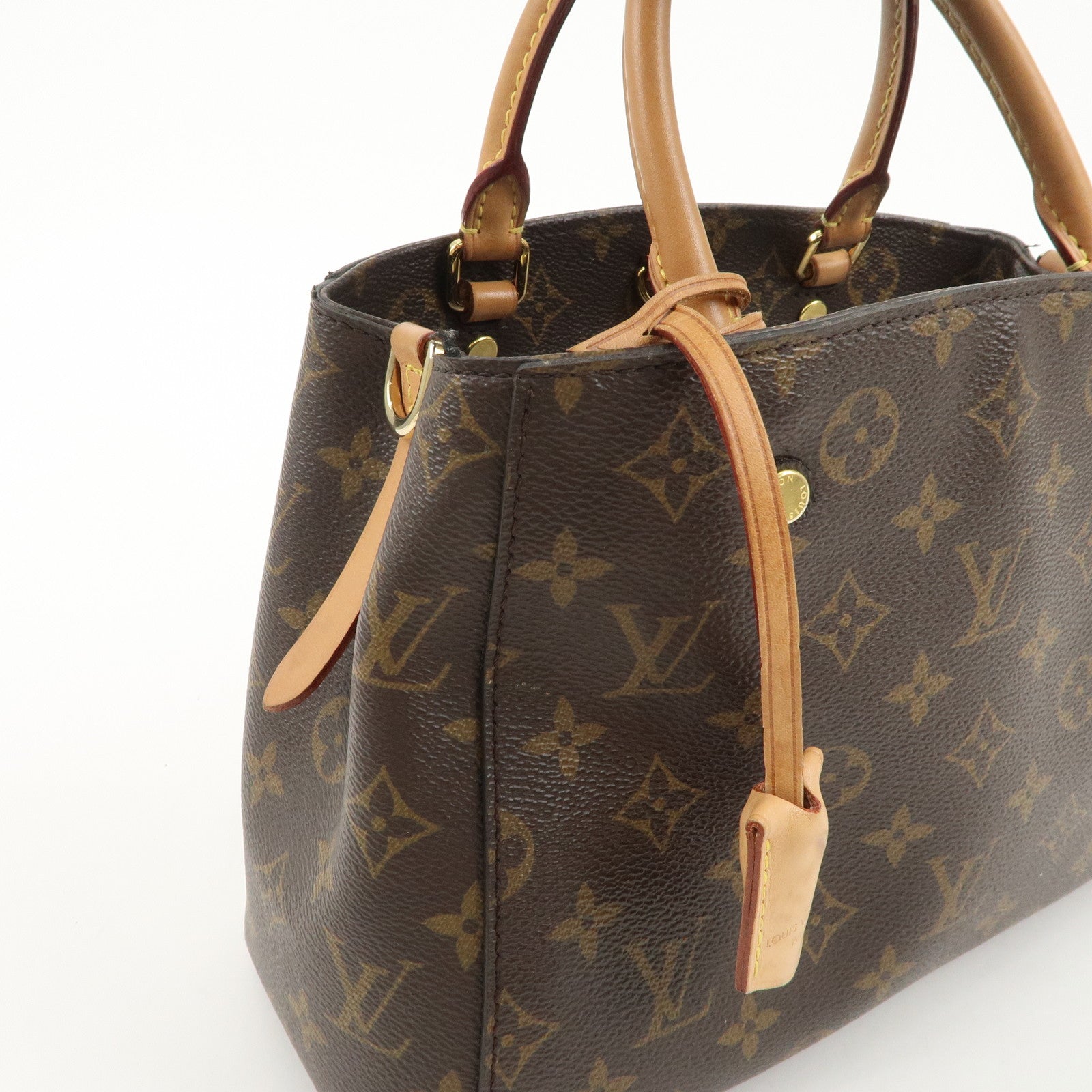 Louis Vuitton Monogram Montaigne BB 2Way Bag Hand Bag M41055 Used