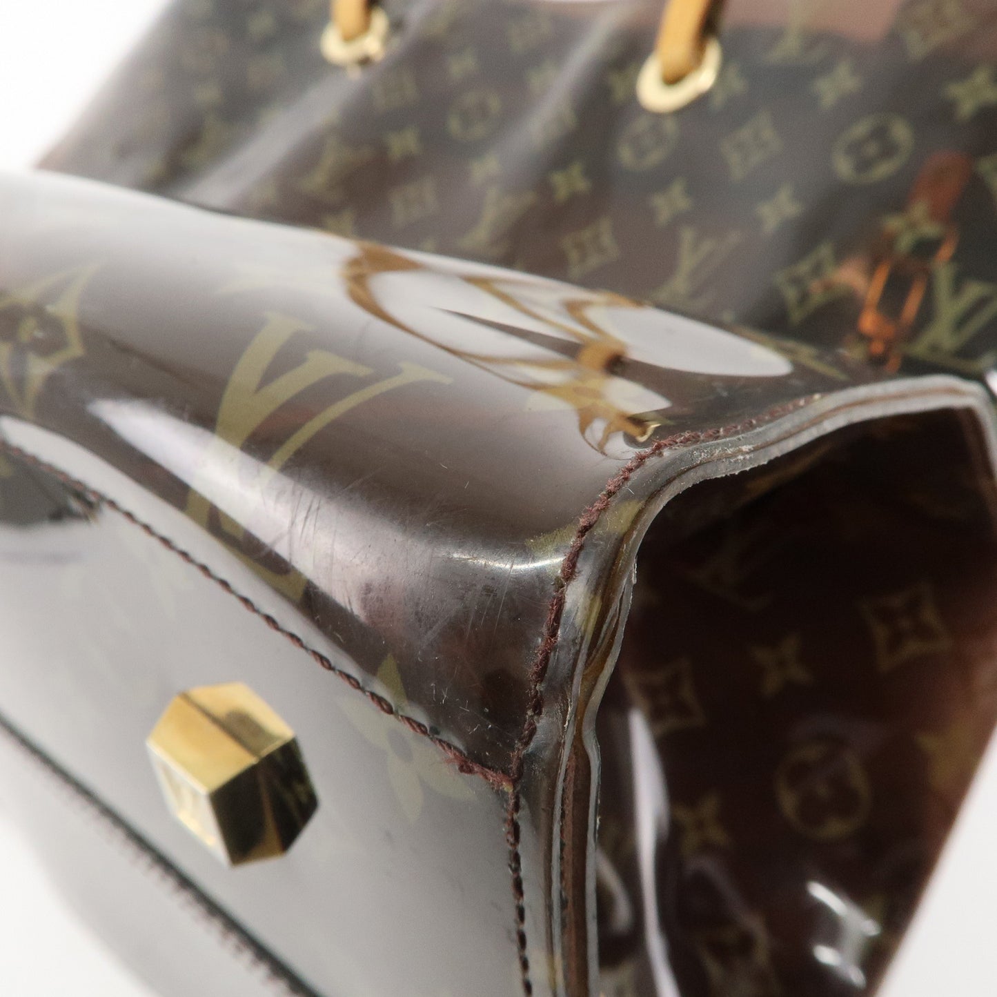 Louis Vuitton Monogram Vinyl Cabas Cruise Tote Bag M50500