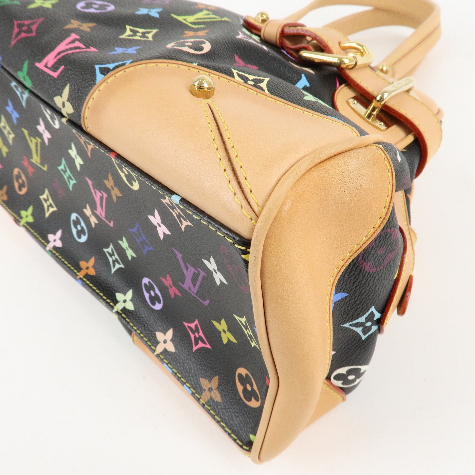 Louis Vuitton Monogram Multi Color Claudia Hand Bag M40194