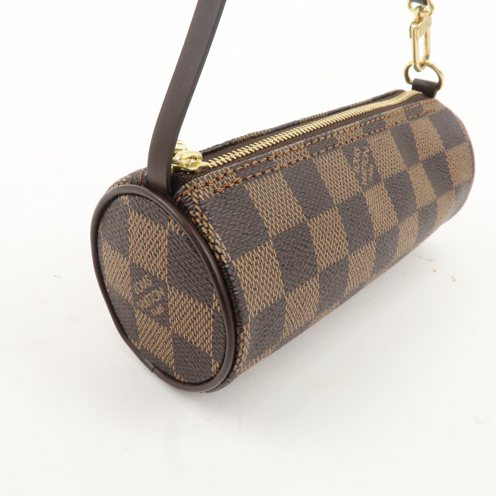 Louis Vuitton Damier Mini Pouch for Papillon Bag Brown