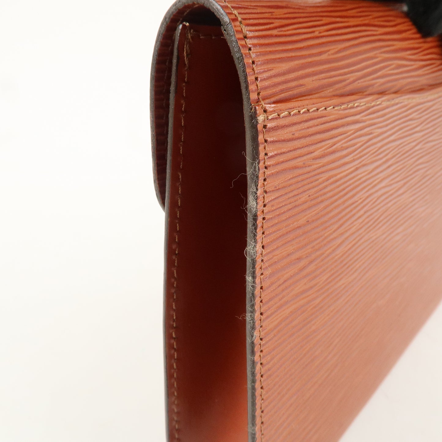 Louis Vuitton Epi Art Deco Clutch Bag Kenya Brown M52633