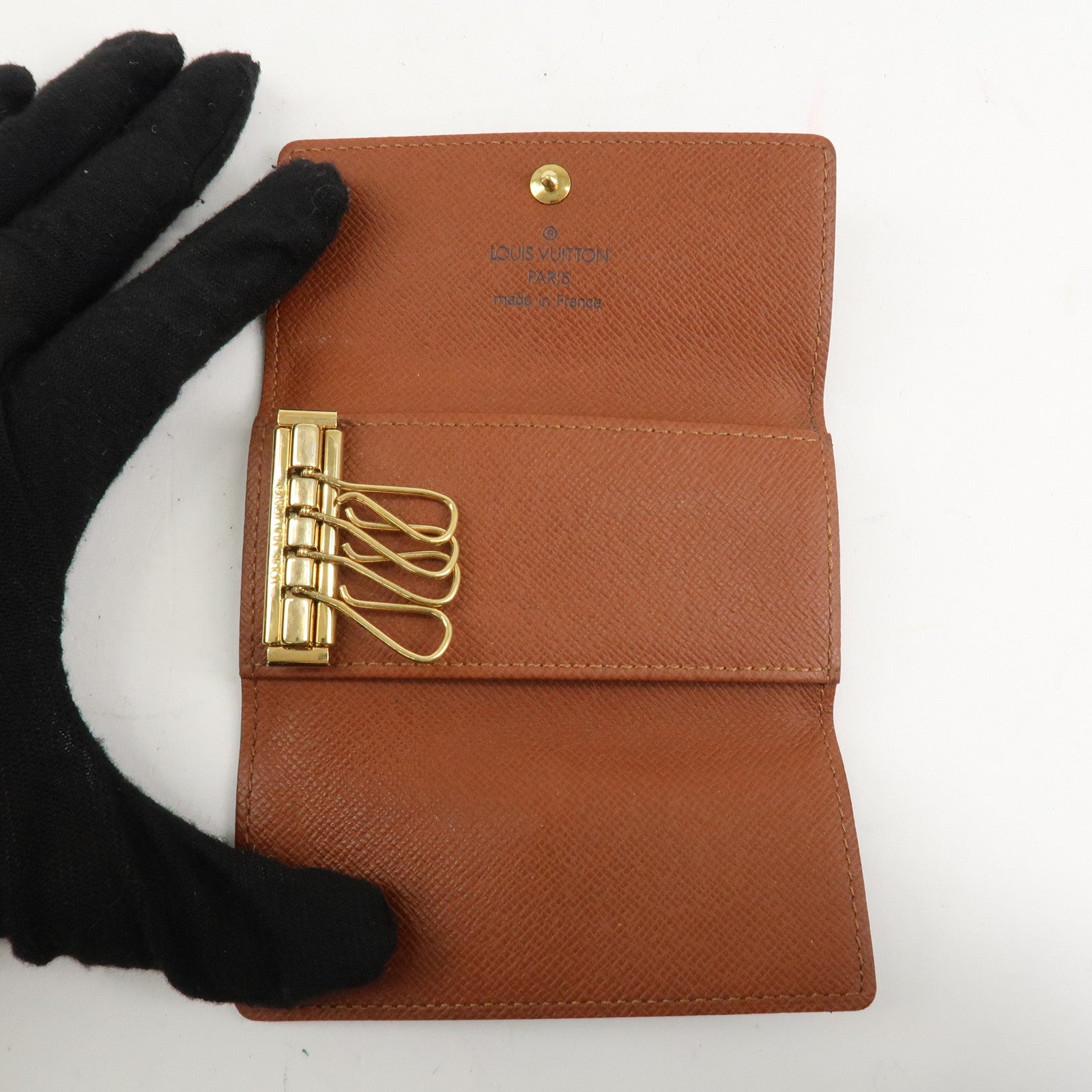 Louis Vuitton Monogram Multicles 4 Key Case Key Holder M62631 Used