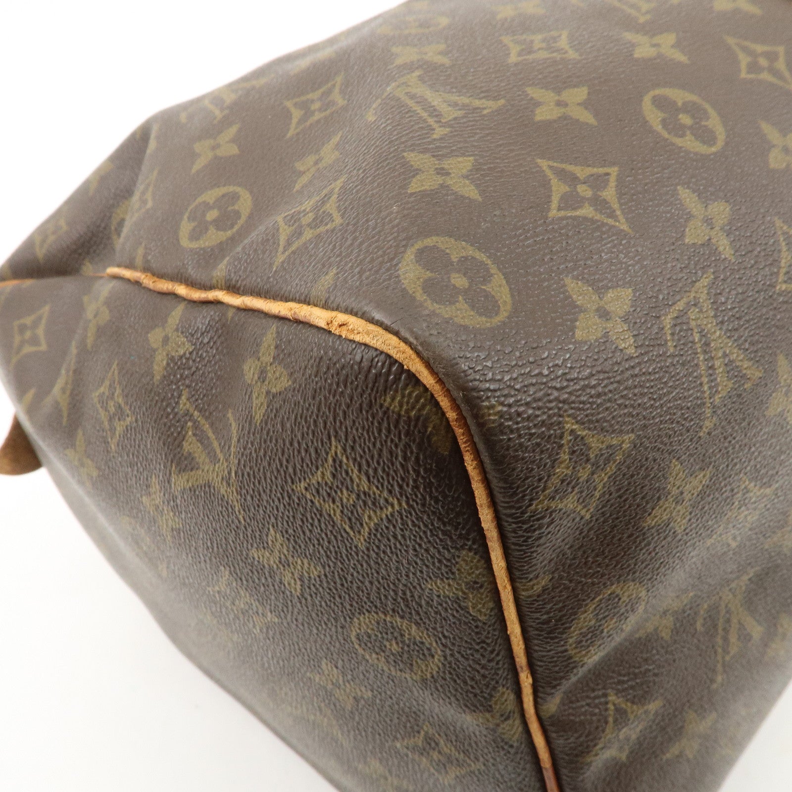 Louis Vuitton Monogram Keep All 50 Boston Bag Brown M41426 Used