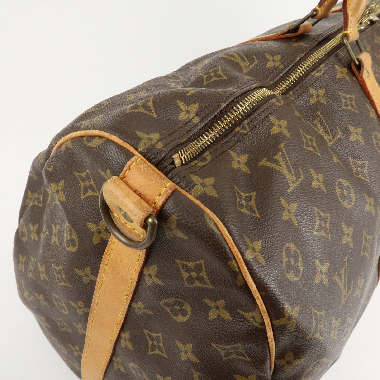 Louis Vuitton Monogram Keep All Bandouliere 60 Boston Bag M41412