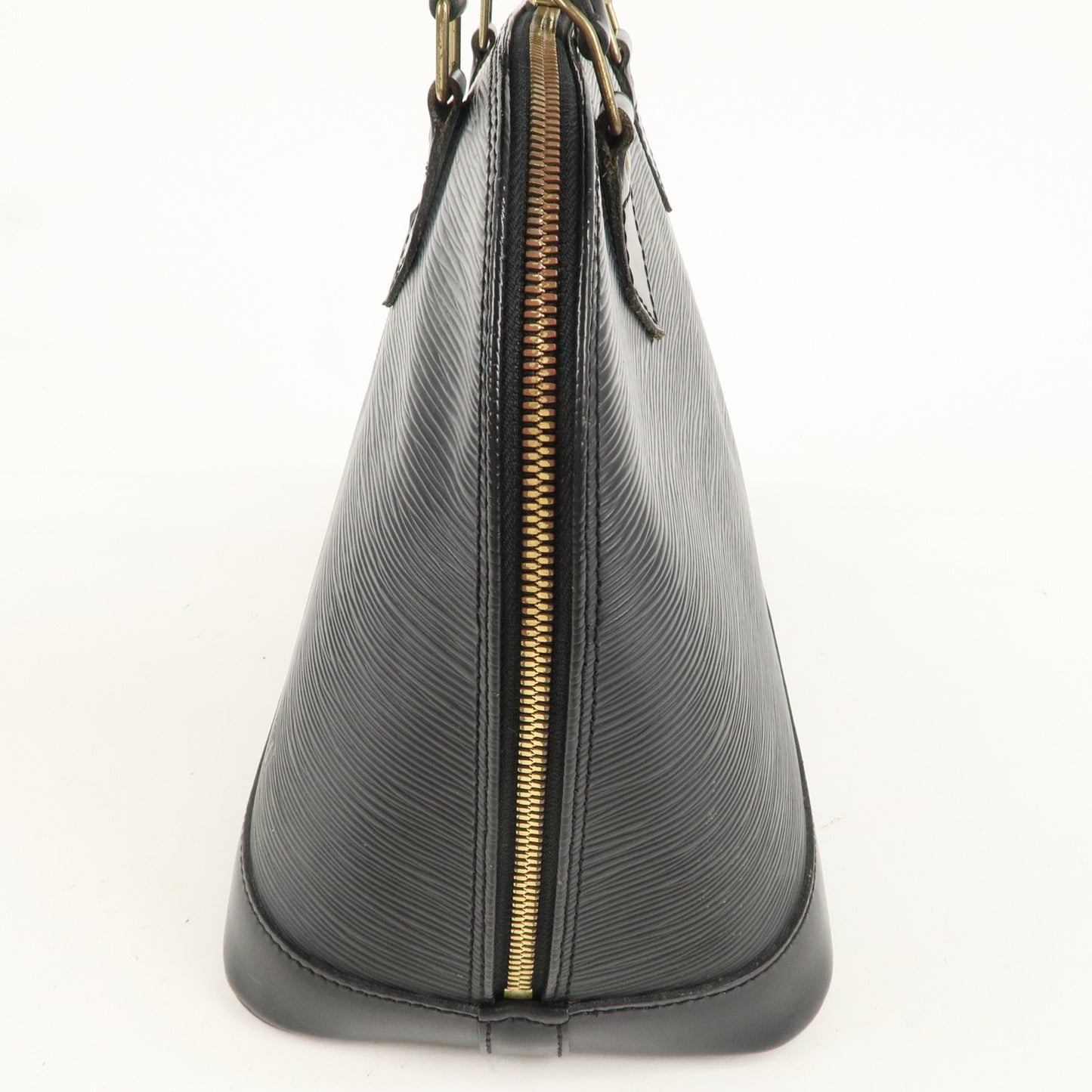 Louis Vuitton Epi Leather Alma Hand Bag Noir Black M52142