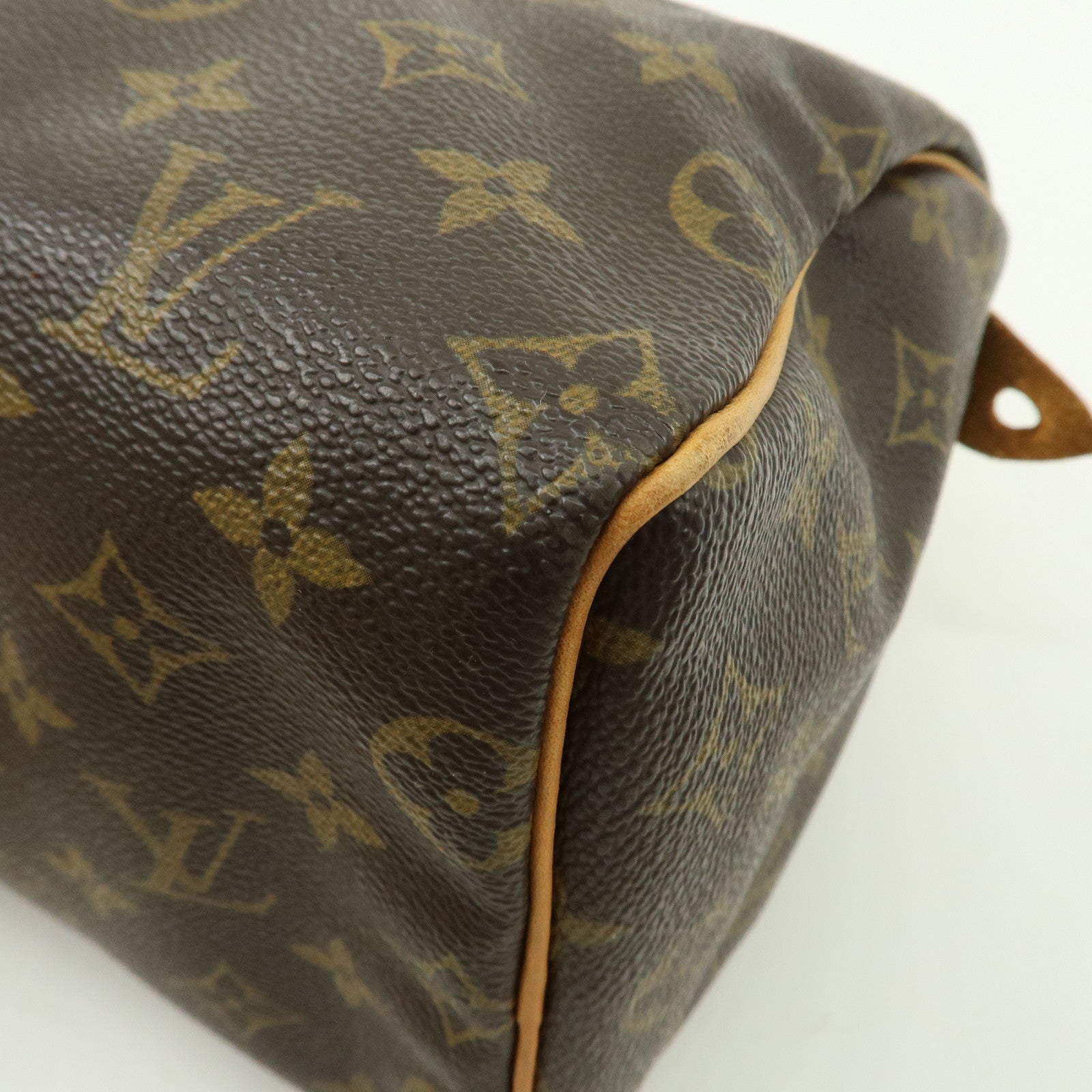 Louis Vuitton Monogram Speedy 25 Hand Bag Boston Bag M41528