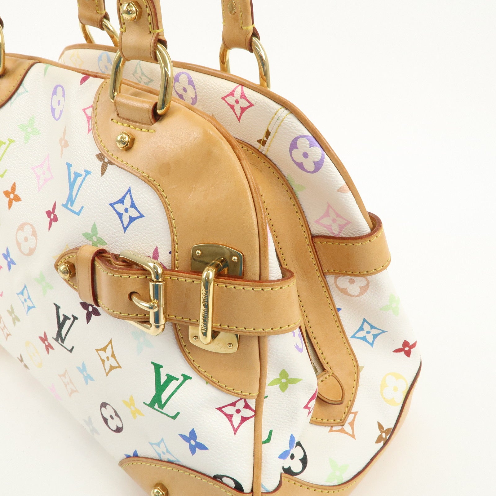 Louis Vuitton Monogram Multicolor Claudia Hand Bag M40193