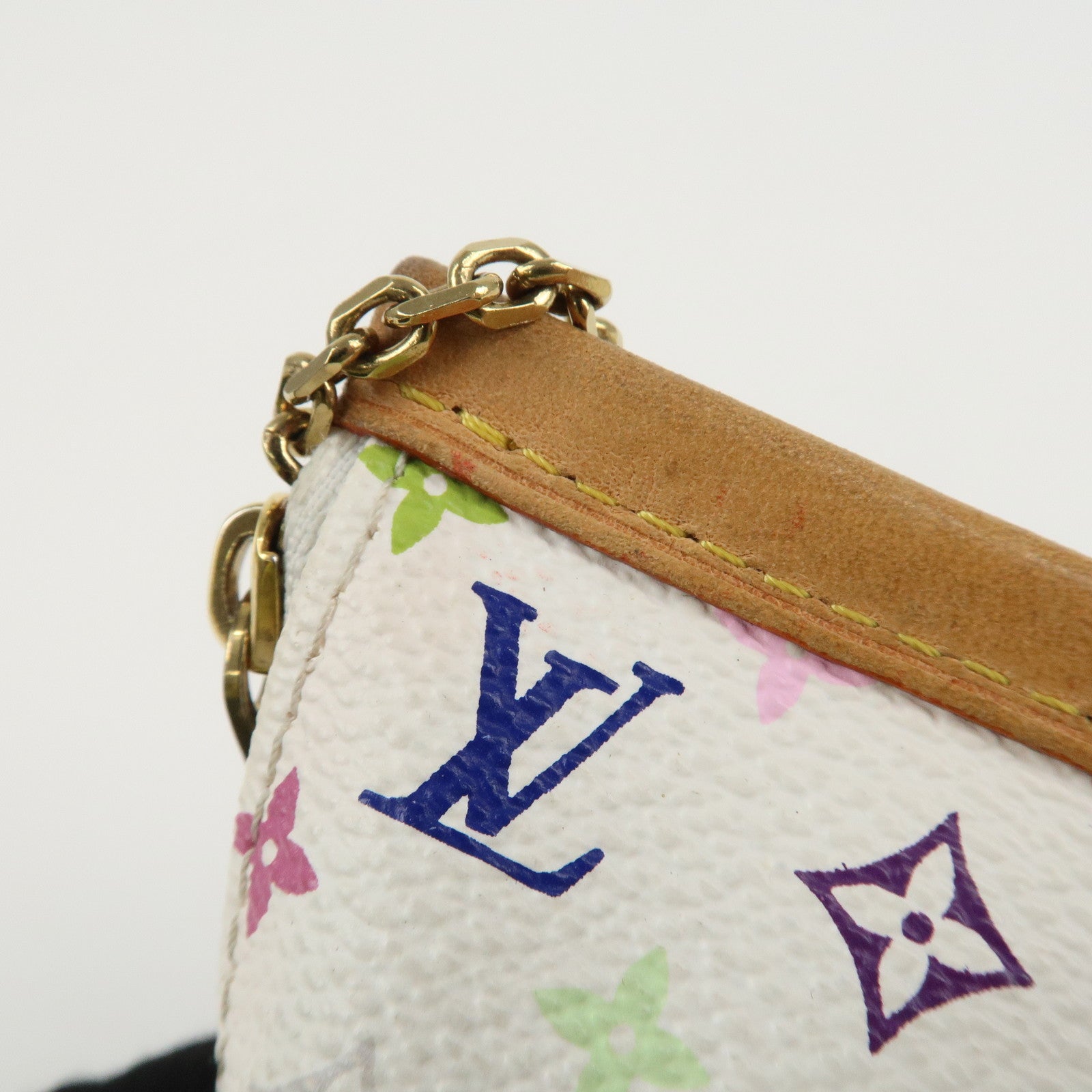Louis Vuitton Monogram Multicolor Berlingo Coin Case M58028 Used