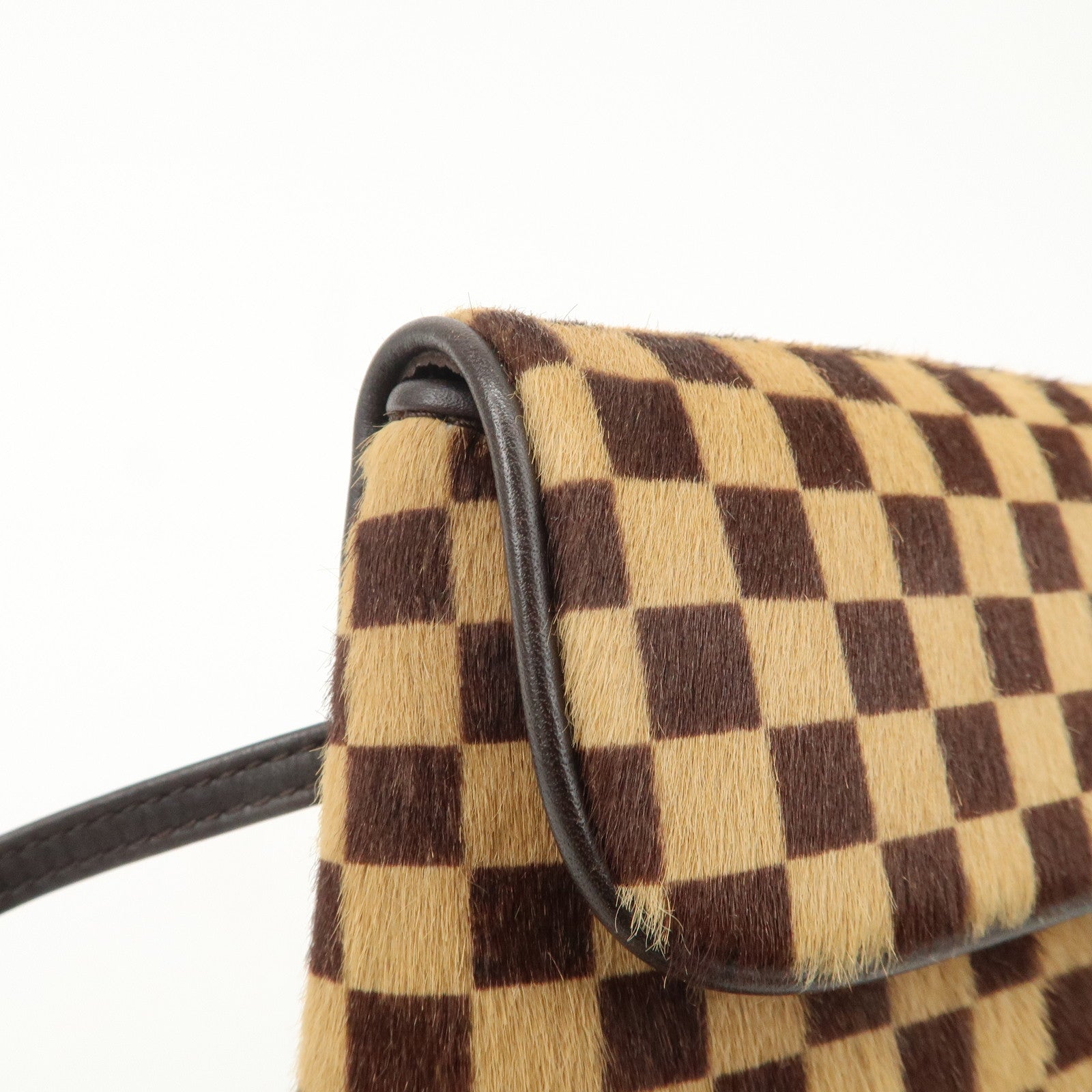 Louis Vuitton Damier Sauvage Gazelle Beige Shoulder Bag M92130