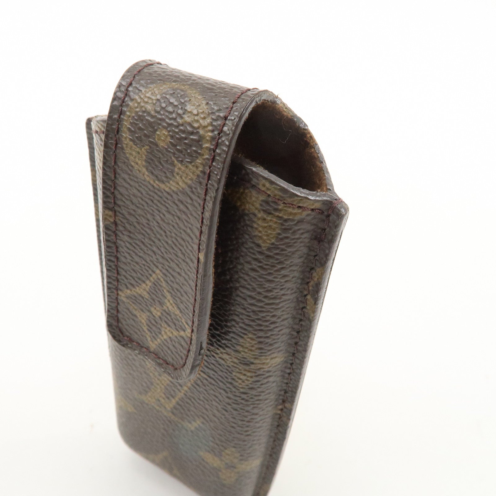 Louis Vuitton Monogram Etuit Telephone Cell Phone Case M63050