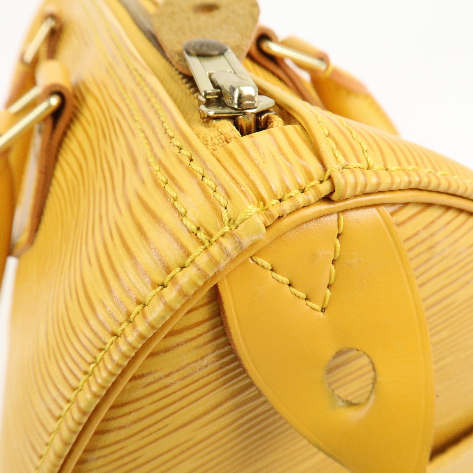 Louis Vuitton Epi Speedy 25 Boston Bag Hand Bag Yellow M43019