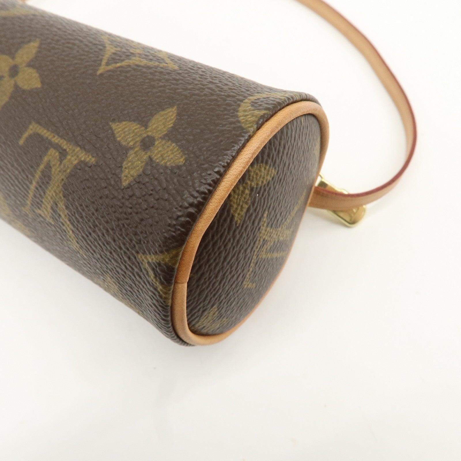 Louis Vuitton Monogram Mini Pouch for Papillon Bag Brown