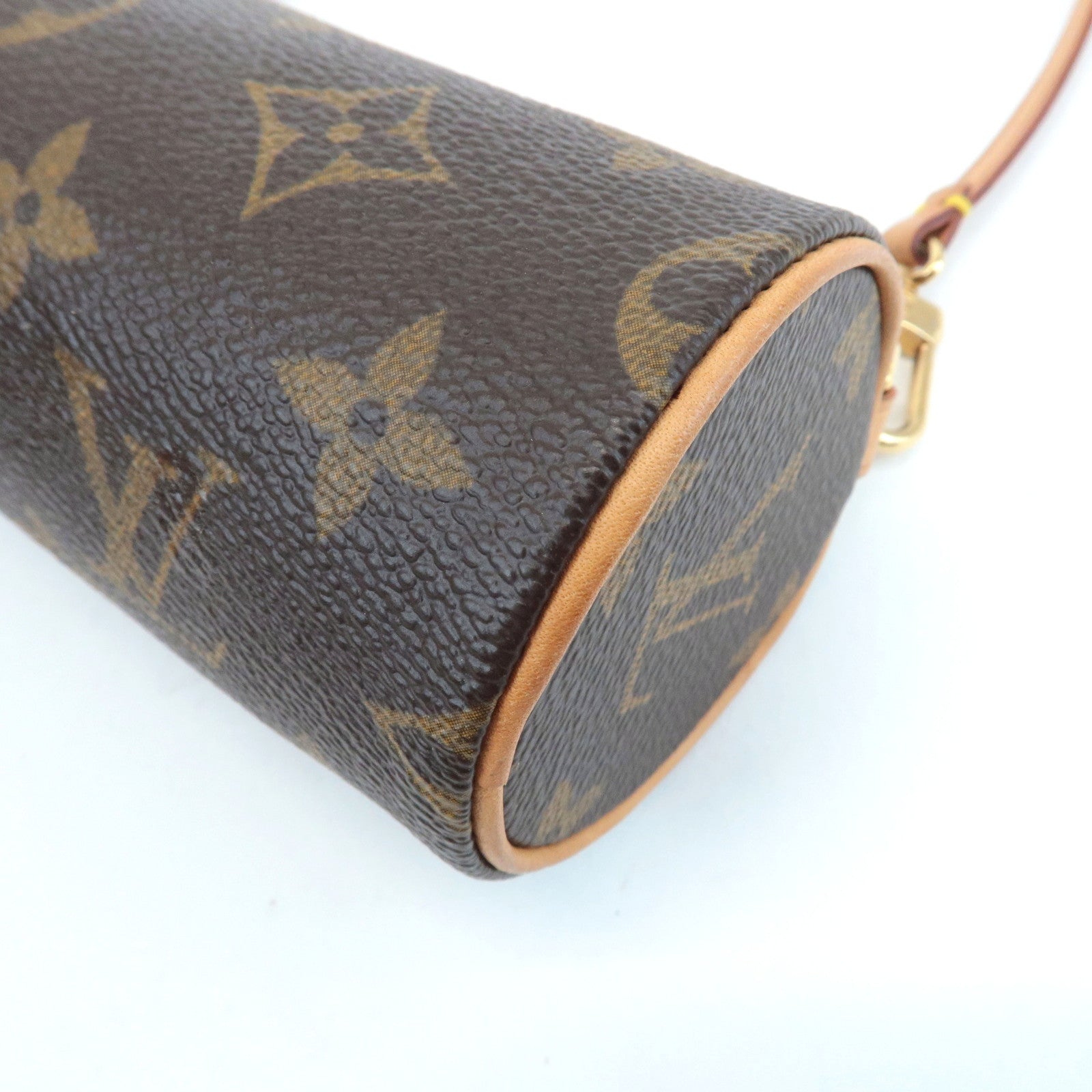 Louis Vuitton Monogram Mini Pouch for Papillon Bag Brown