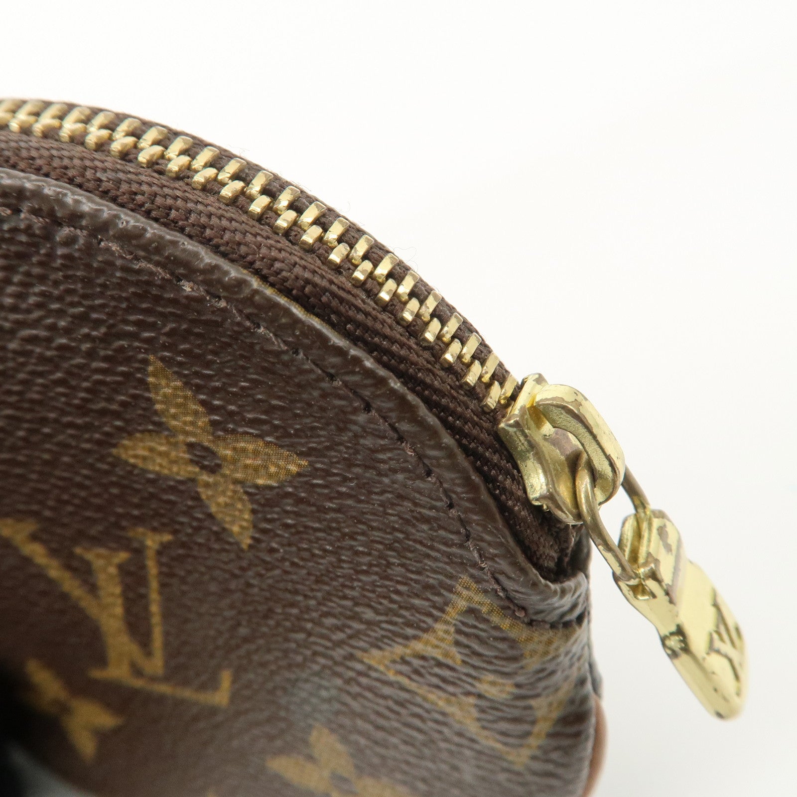 Louis Vuitton Monogram Porte Monnaie Rond Coin Case M61926