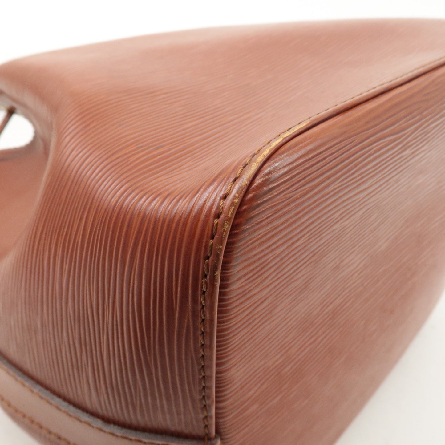 Louis Vuitton Epi Petit Noe Shoulder Bag Kenya Brown M44103