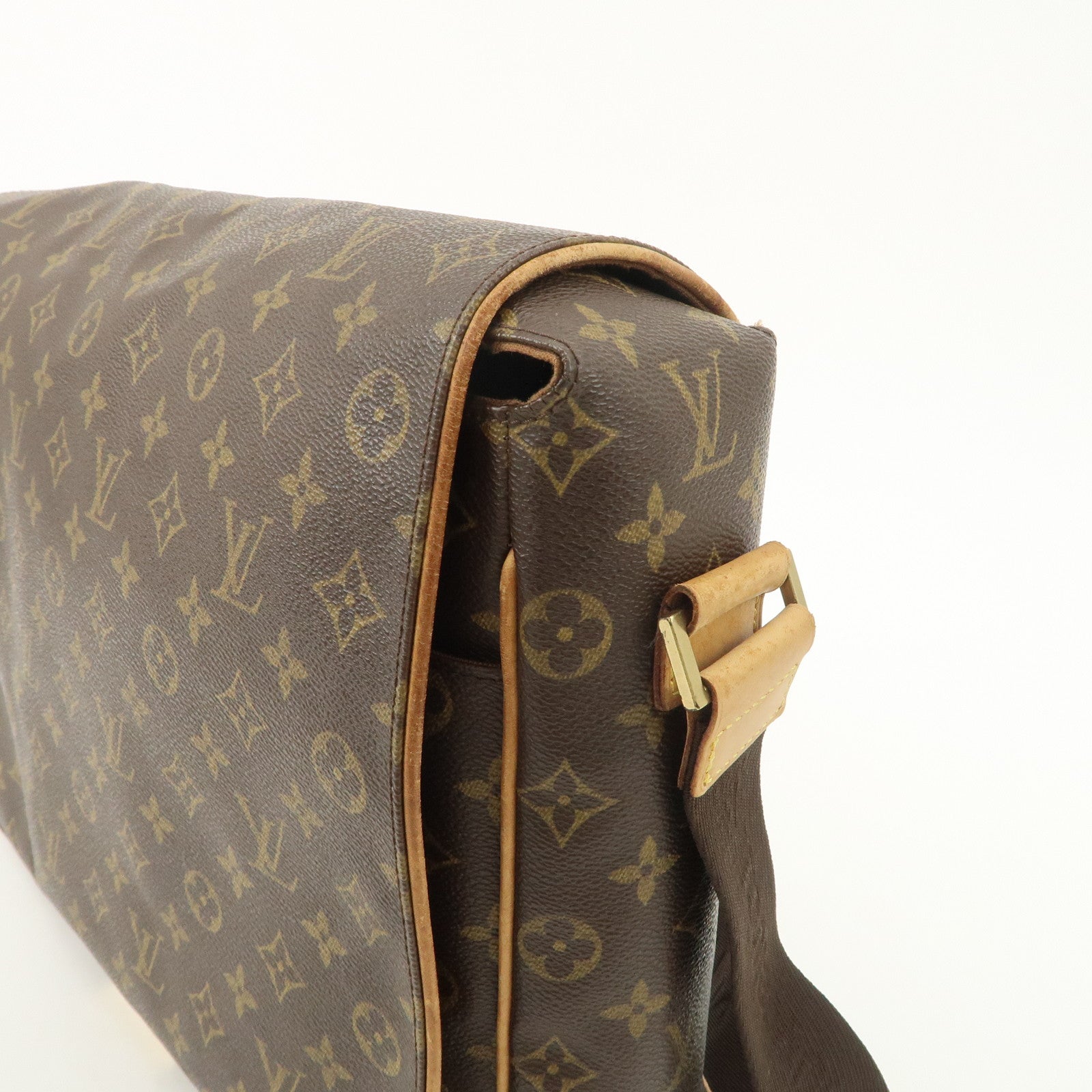 Louis Vuitton Monogram Abbesses Messenger Bag Hand Bag M45257 Used