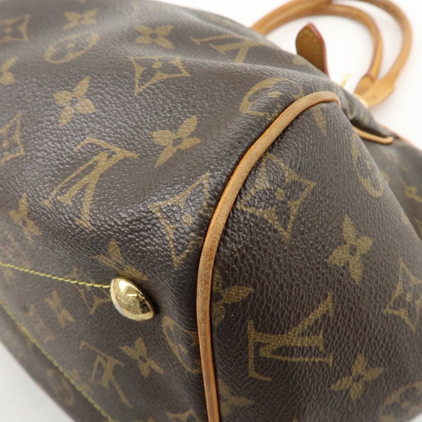 Louis Vuitton Monogram Tivoli GM Shoulder Bag Brown M40144