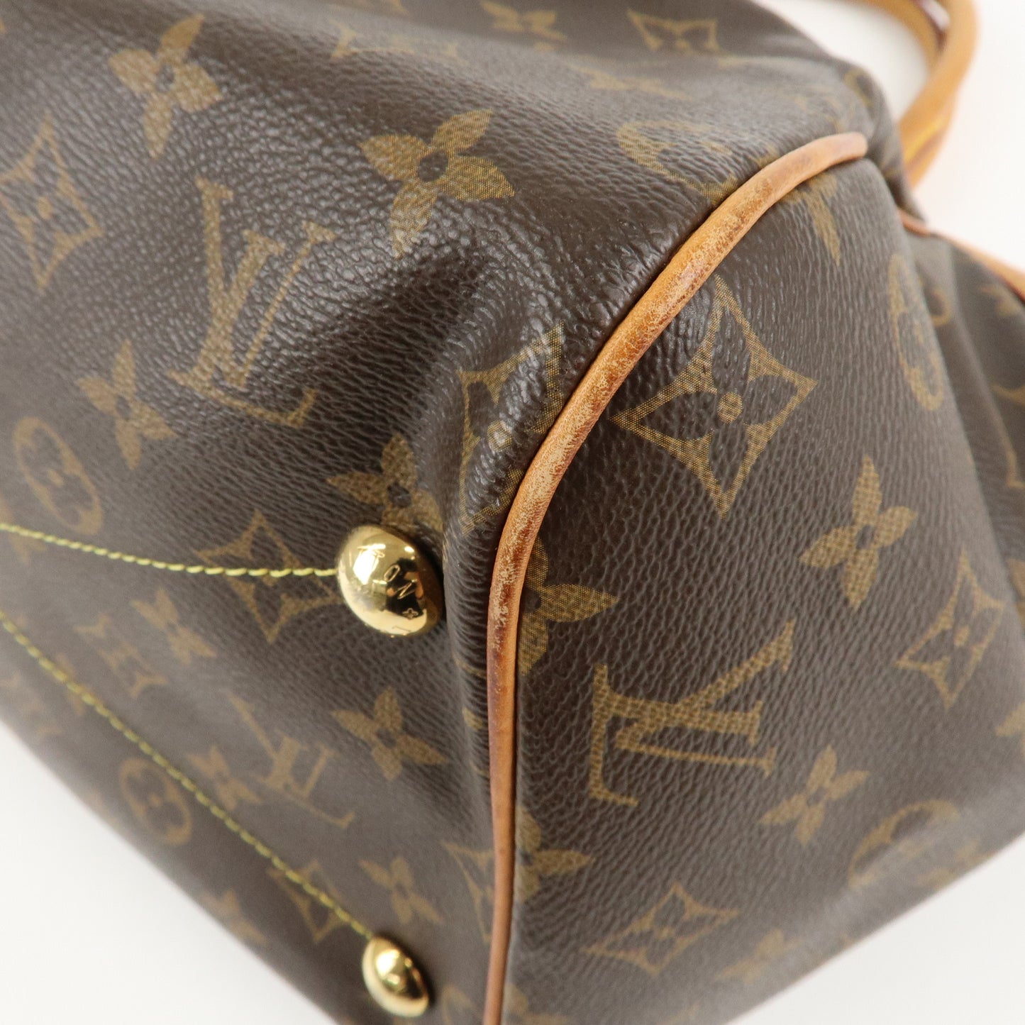 Louis Vuitton Monogram Tivoli GM Shoulder Bag Brown  M40144