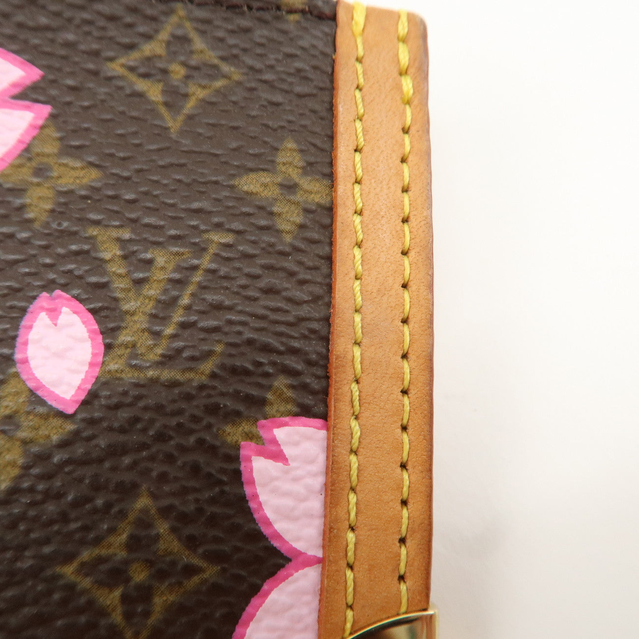 Louis Vuitton Cherry Blossom Pochette Cles Coin Case M92015