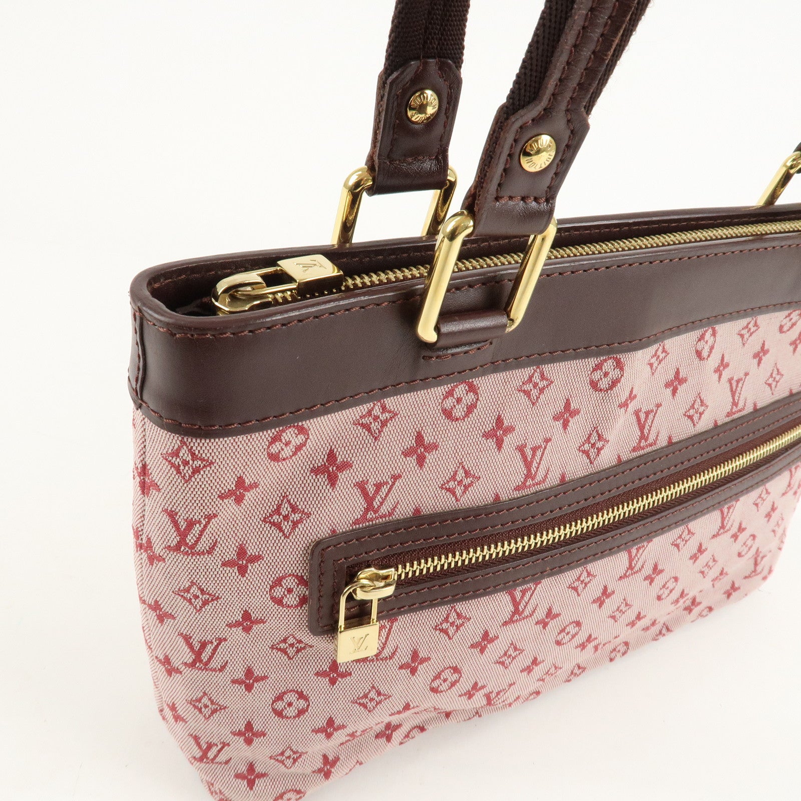 Louis Vuitton Monogram Mini Lucille PM Hand Bag Cherry M92678