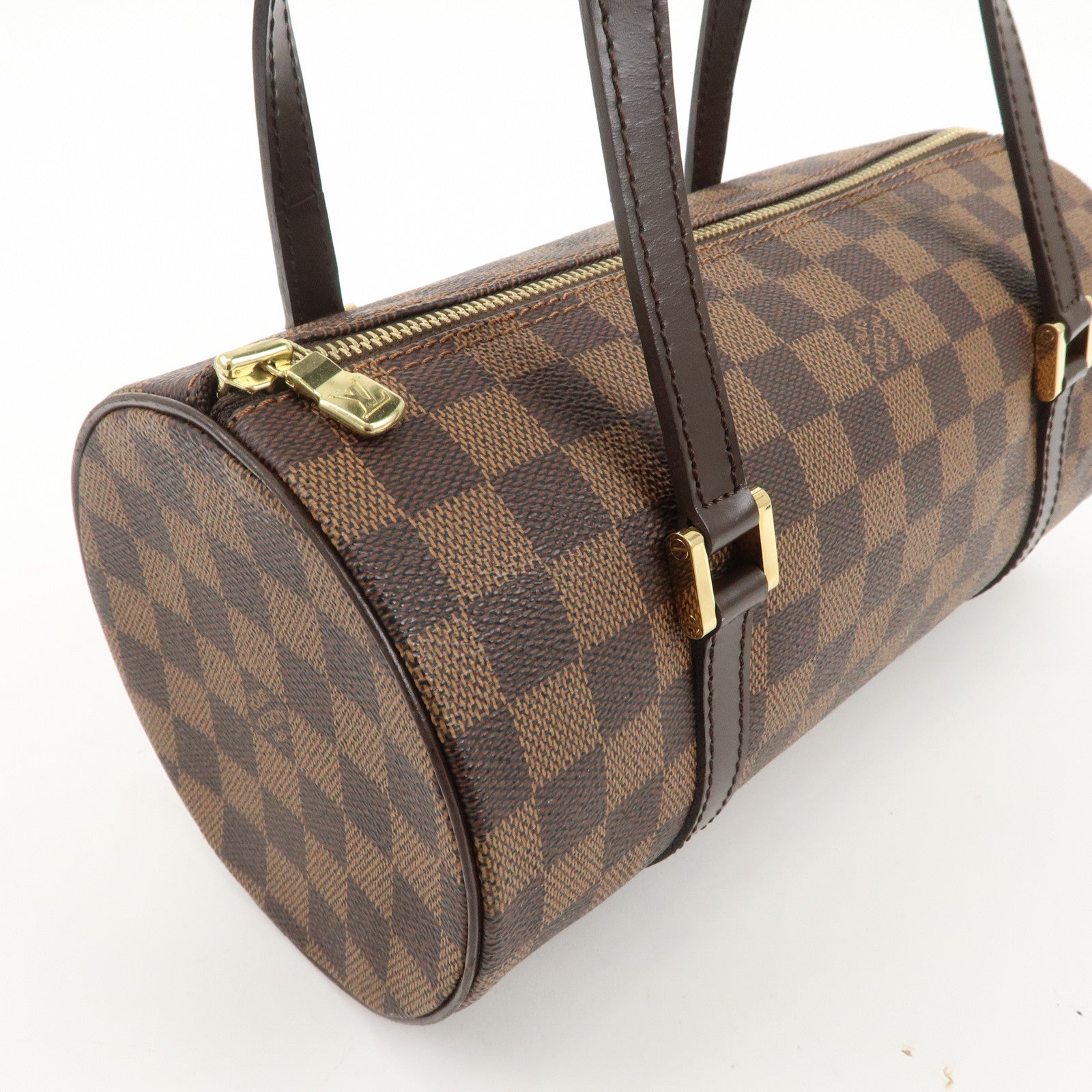 Louis Vuitton Damier Ebene Papillon 26 Hand Bag Brown N51304