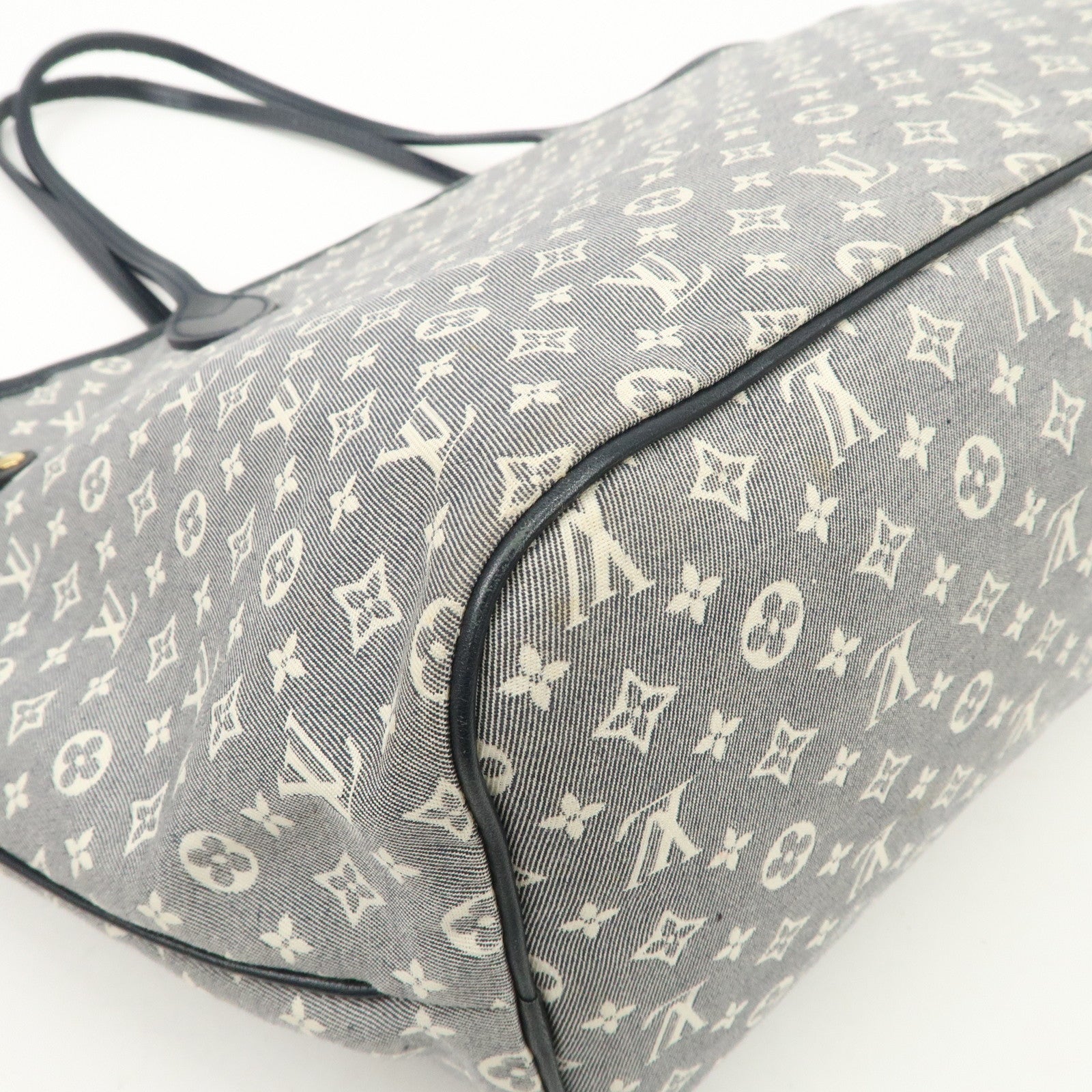 Louis Vuitton Monogram Idylle Neverfull MM Tote Bag Encre M40514 Used