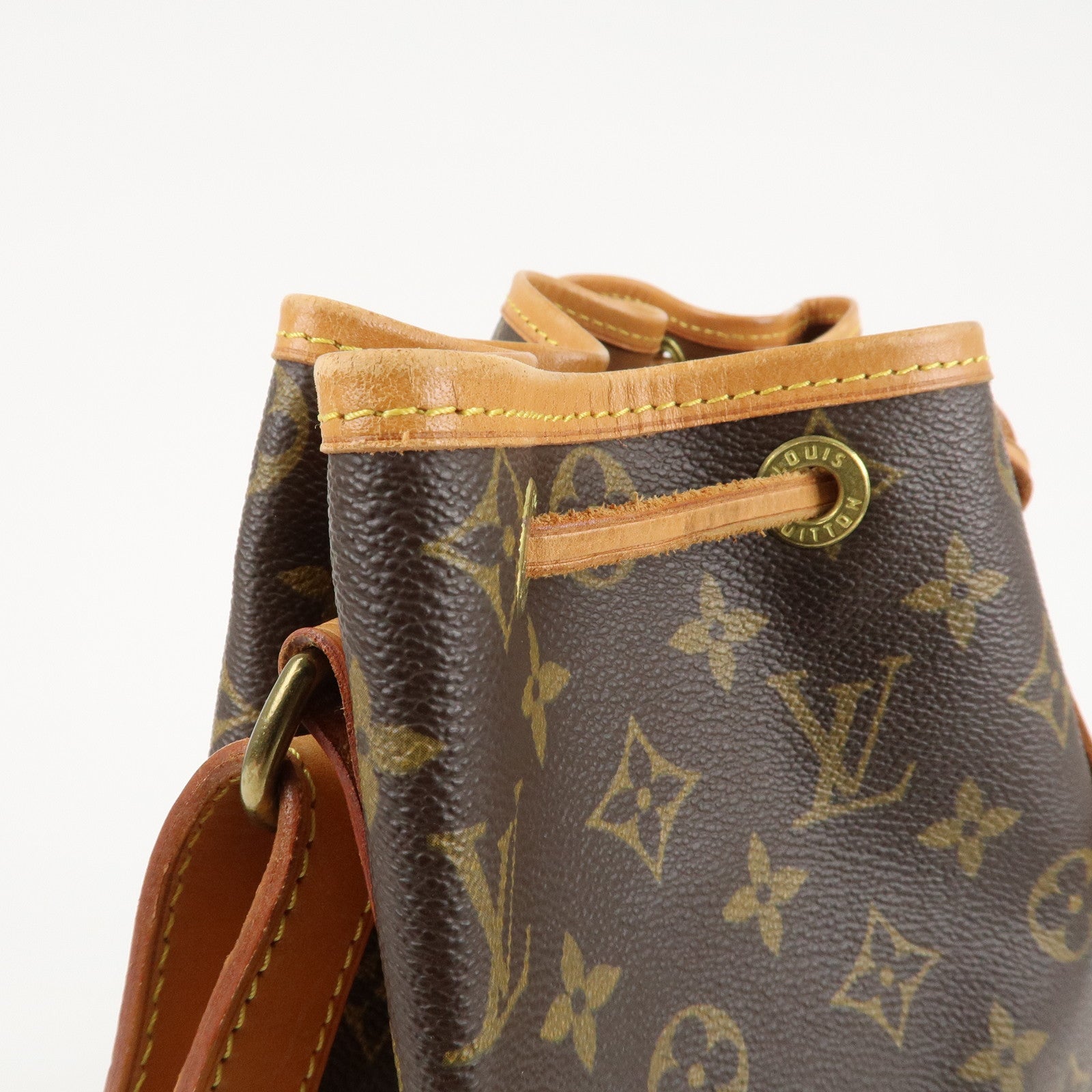 Louis Vuitton Monogram Noe Shoulder Bag Hand Bag Brown M42224