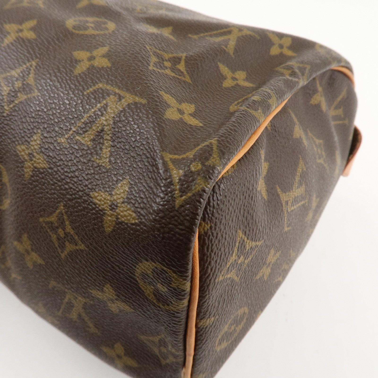 Louis Vuitton Monogram Speedy 25 Hand Bag Boston Bag M41528