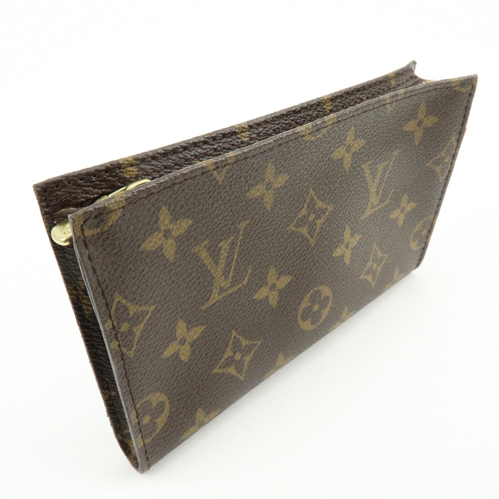 Louis Vuitton Monogram Pouch for Bucket PM Brown