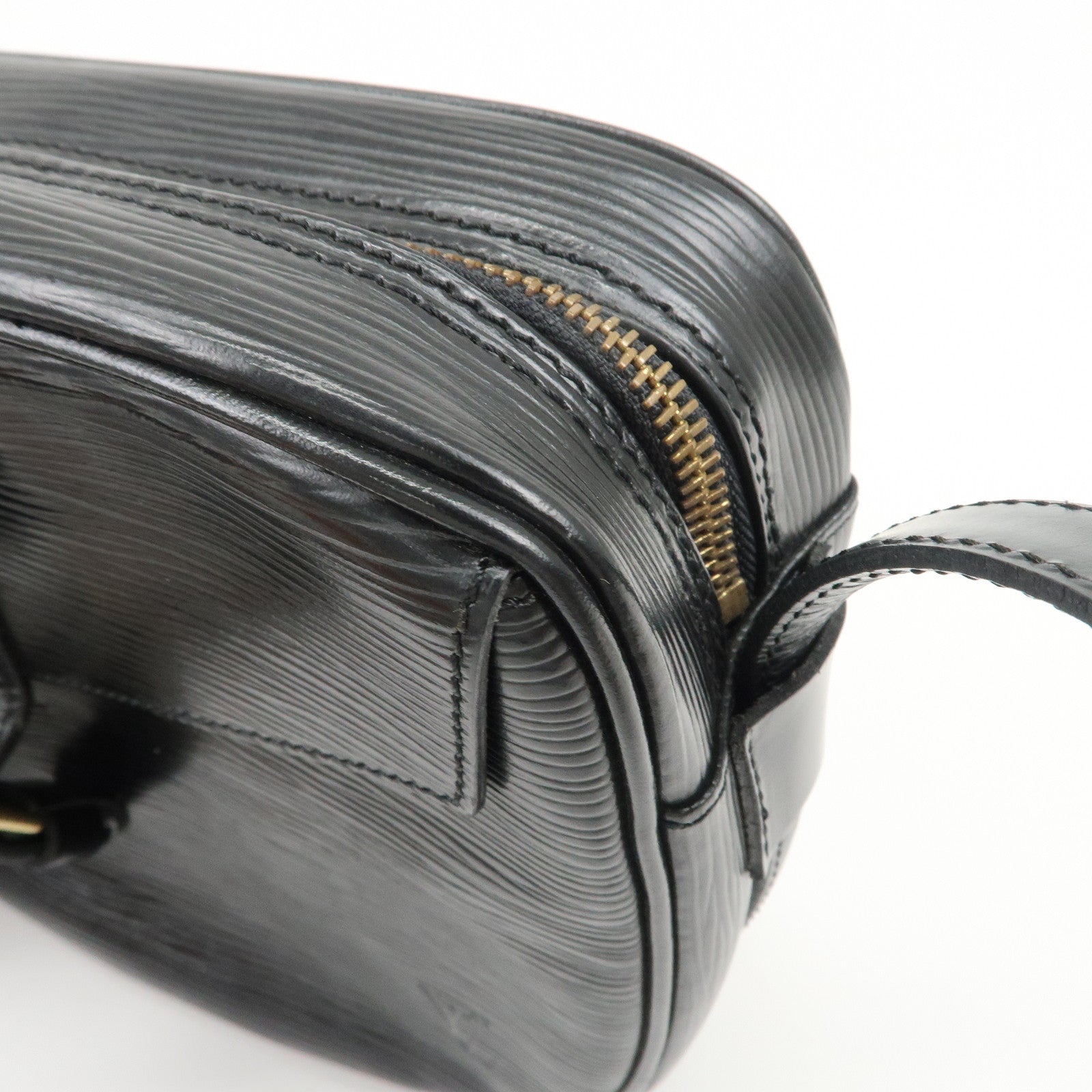 Louis Vuitton Epi Jeune Fille Shoulder Crossbody Bag Noir M52152