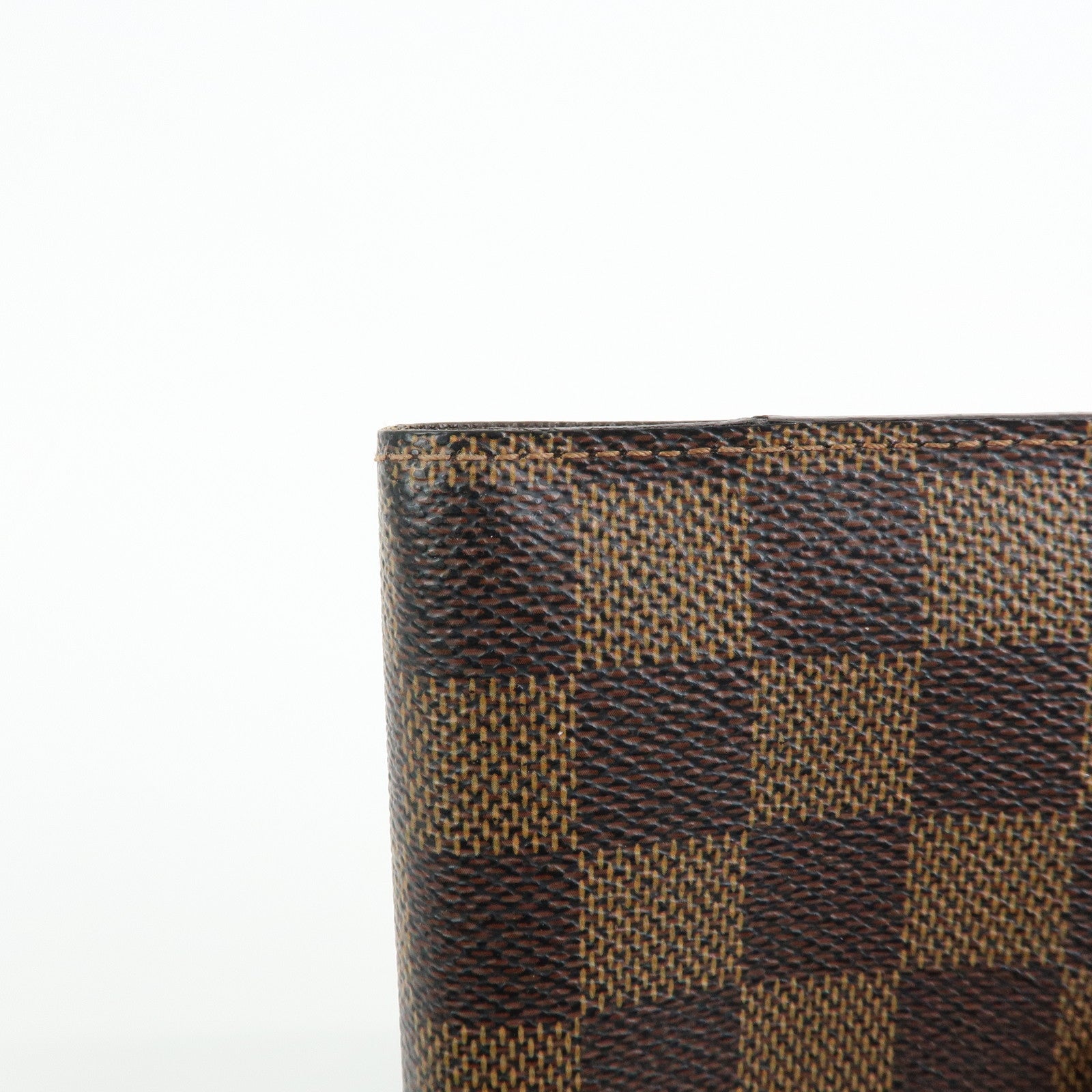 Louis Vuitton Damier Agenda PM Planner Cover Brown R20700