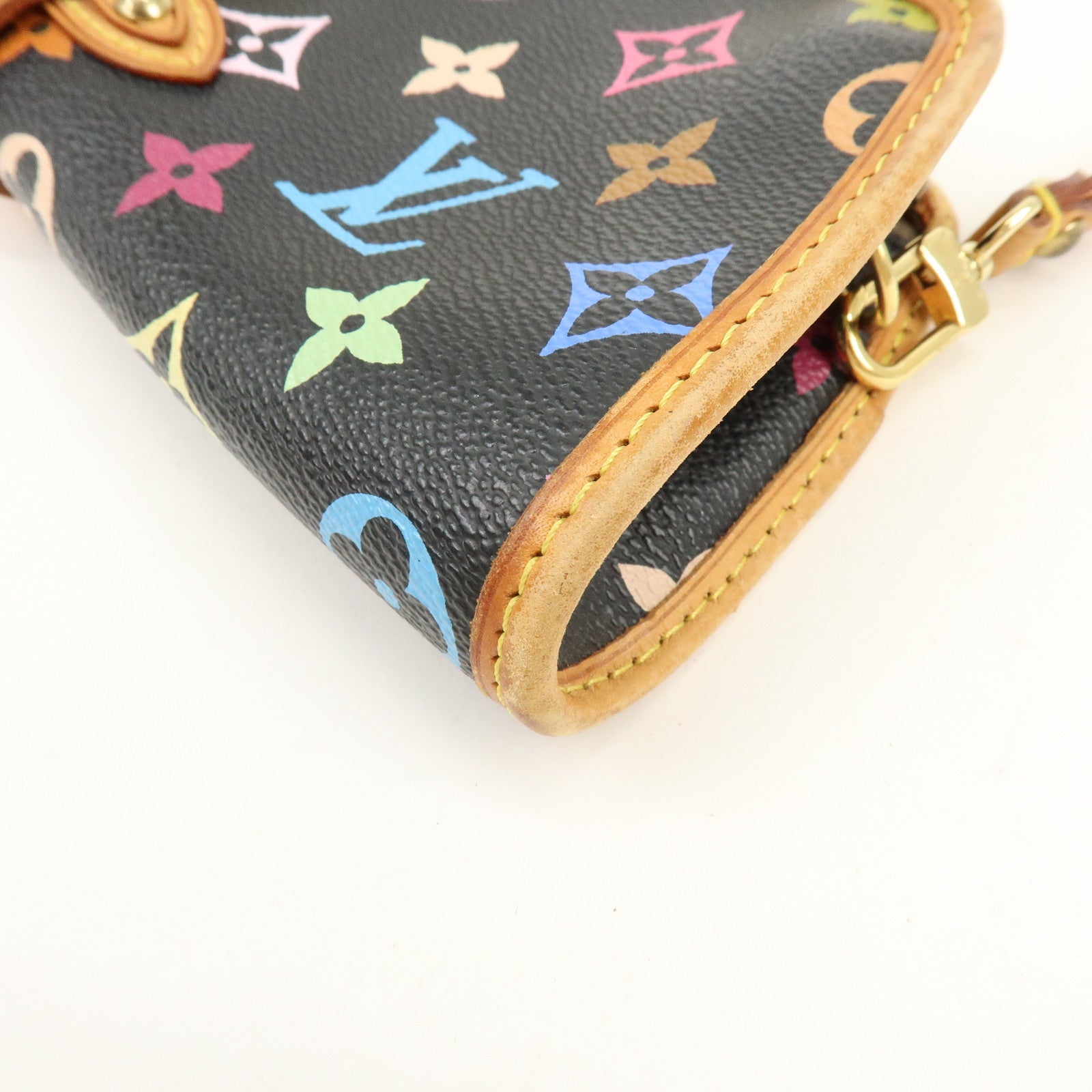 Louis Vuitton Monogram Multi Color Shirley Shoulder Bag Noir M40050
