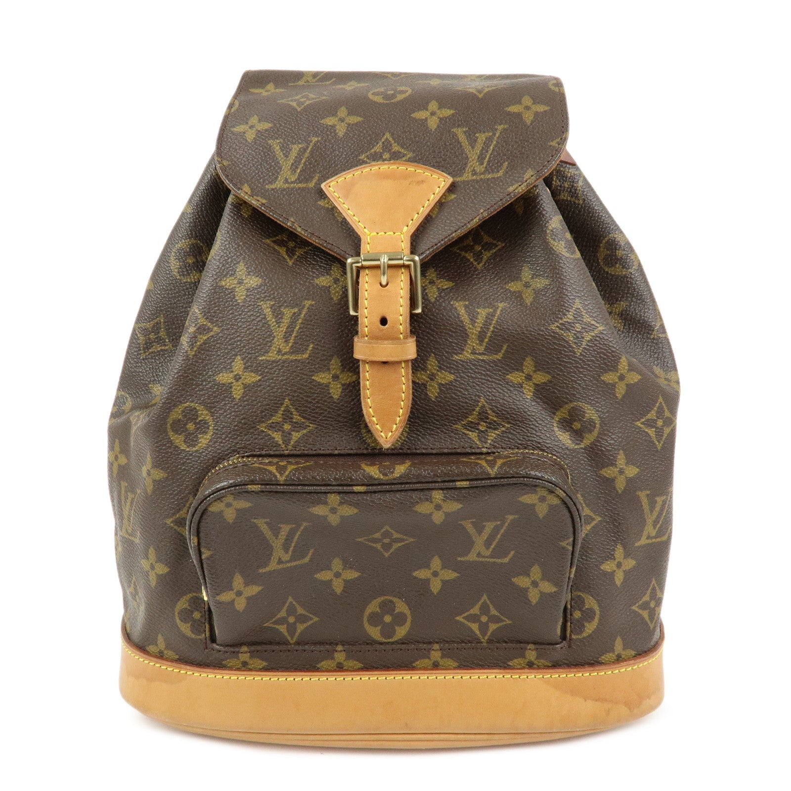 Louis Vuitton Monogram Montsouris MM Backpack Brown M51136