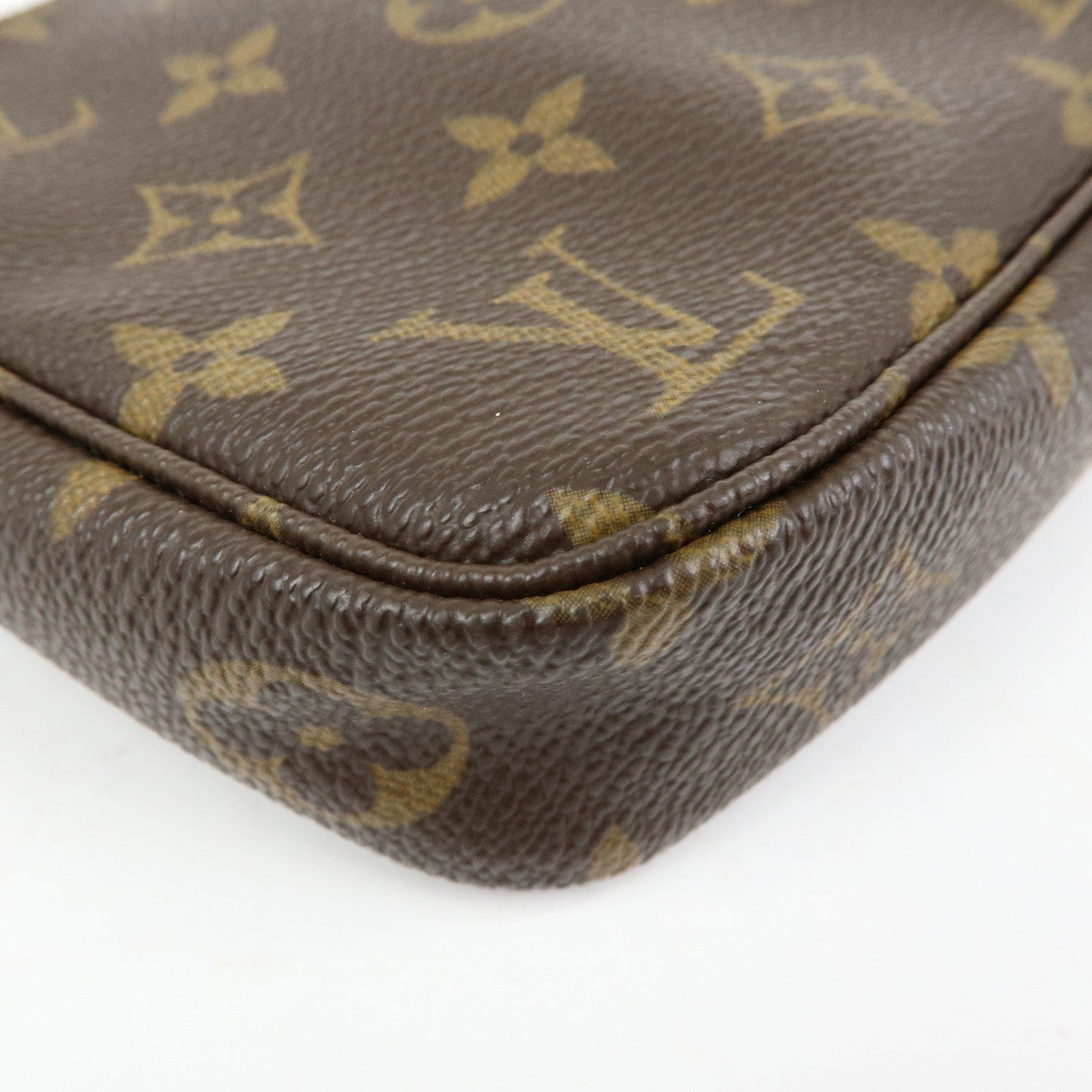 Louis Vuitton Monogram Pochette Accessoires Pouch Hand Bag M51980