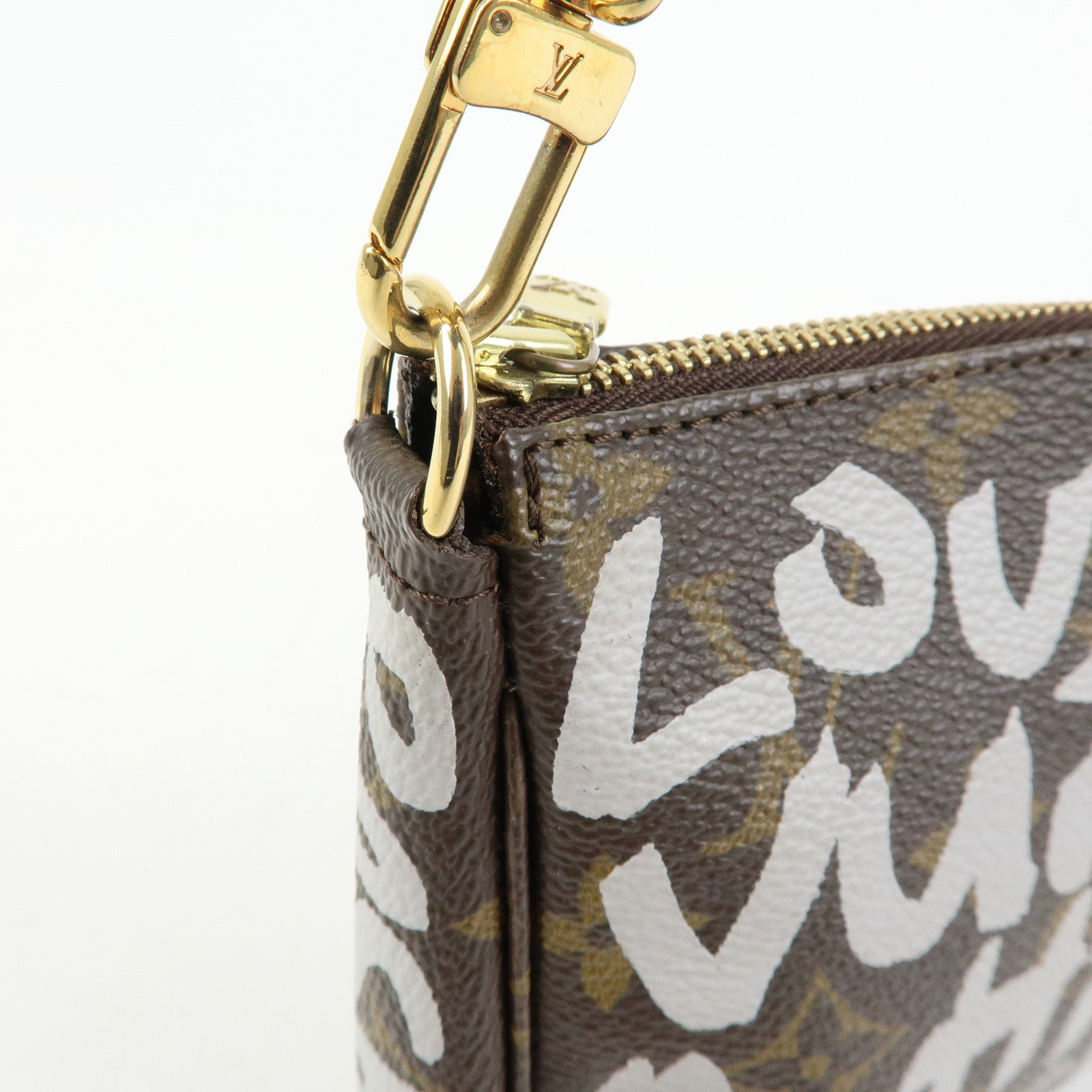 Louis Vuitton Monogram Graffiti Pochette Accessoires Pouch M92192