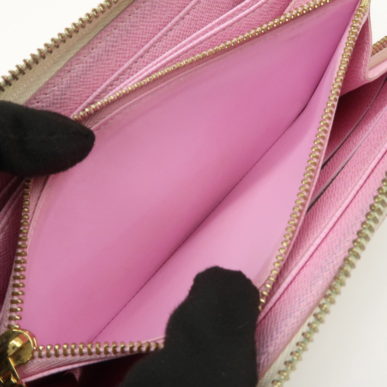 Louis Vuitton Monogram Multicolor Zippy Long Wallet Blanc M60241